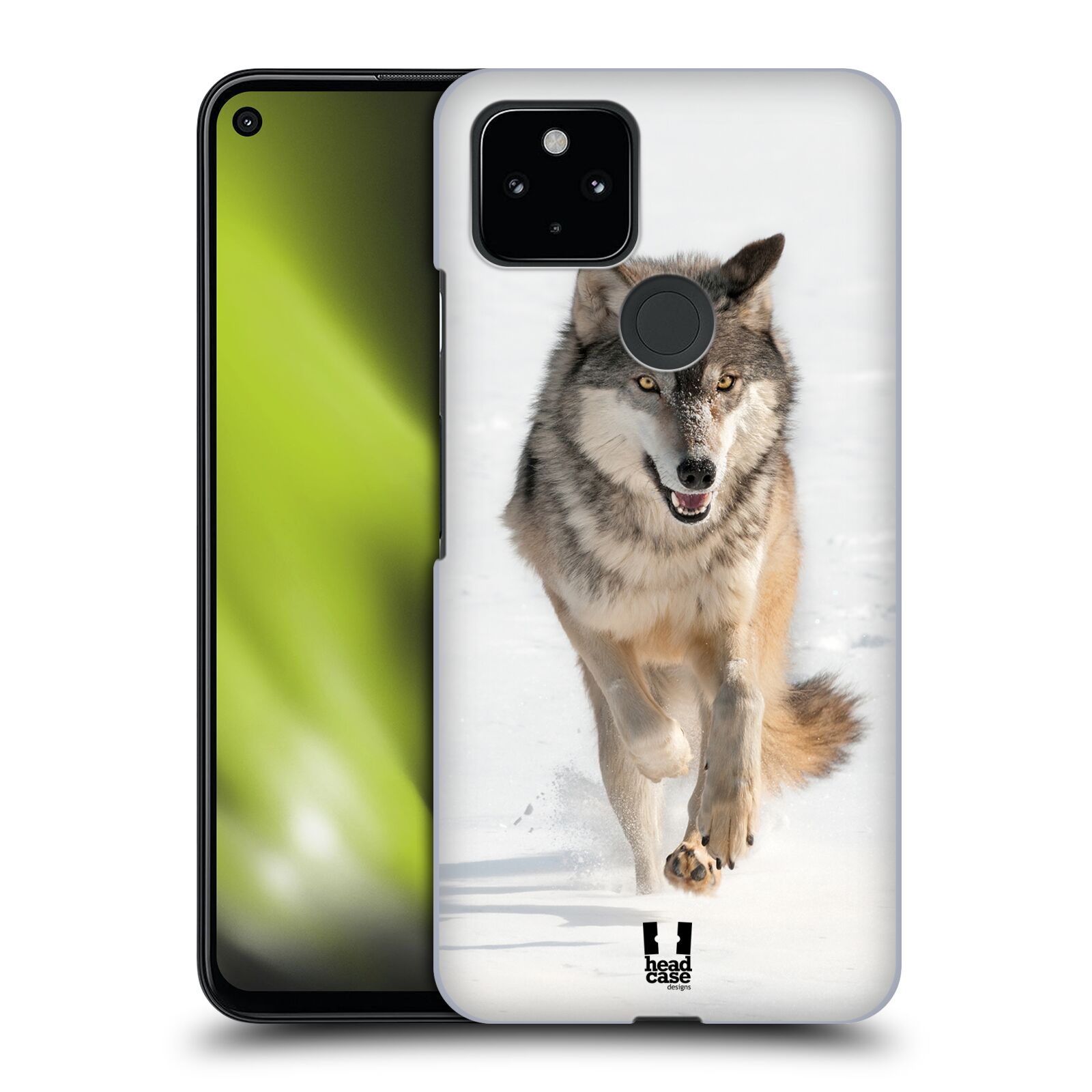 Zadní obal pro mobil Google Pixel 4a 5G - HEAD CASE - Svět zvířat divoký vlk