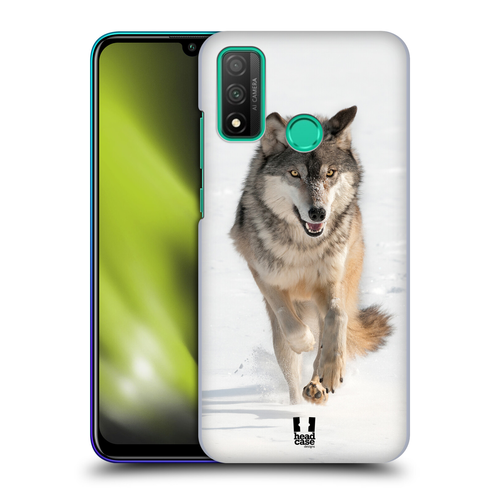 Zadní obal pro mobil Huawei P SMART 2020 - HEAD CASE - Svět zvířat divoký vlk