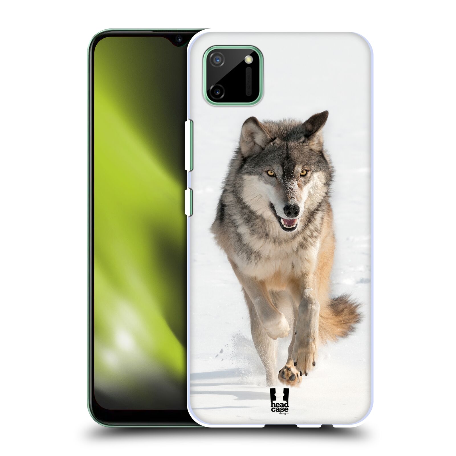 Zadní obal pro mobil Realme C11 - HEAD CASE - Svět zvířat divoký vlk