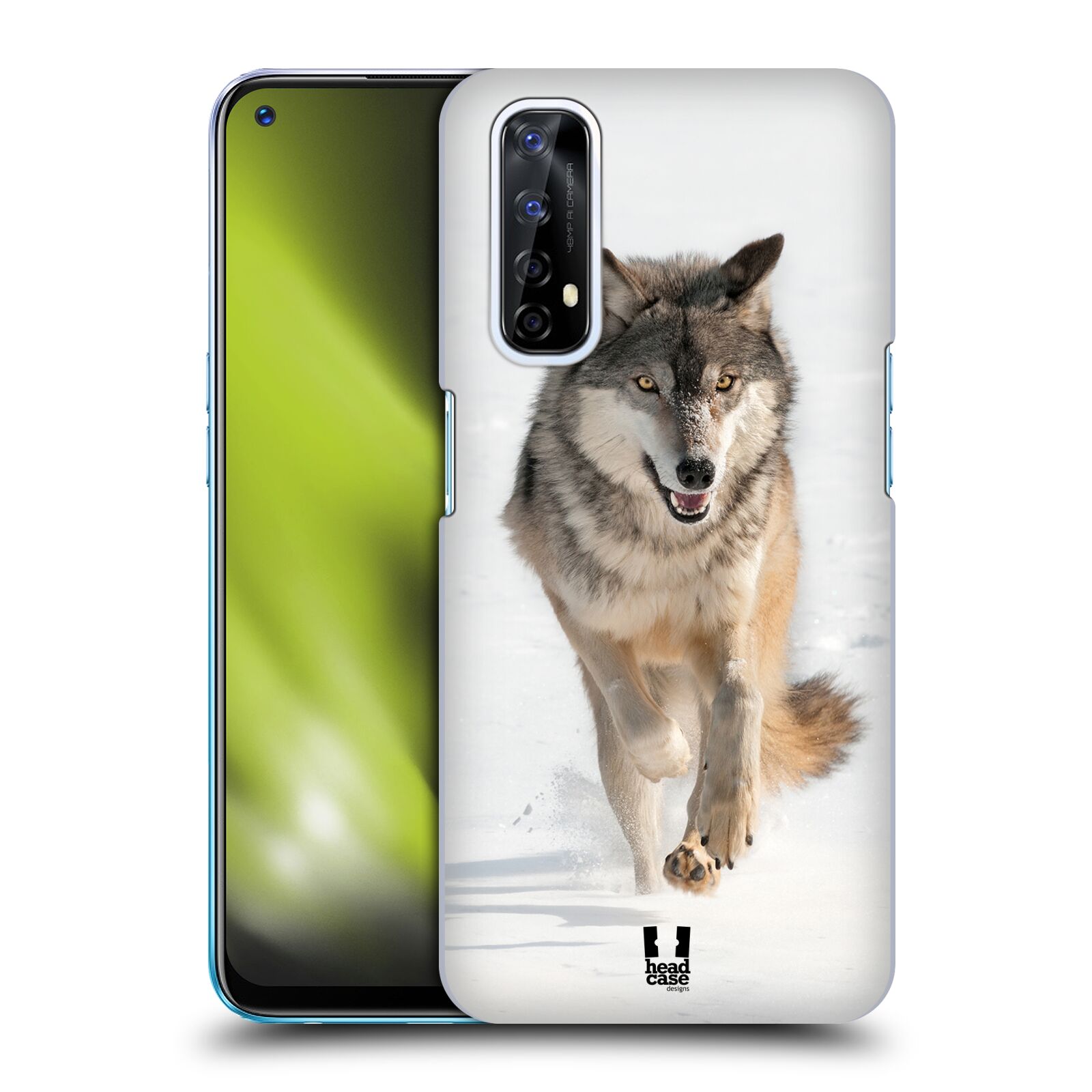 Zadní obal pro mobil Realme 7 - HEAD CASE - Svět zvířat divoký vlk