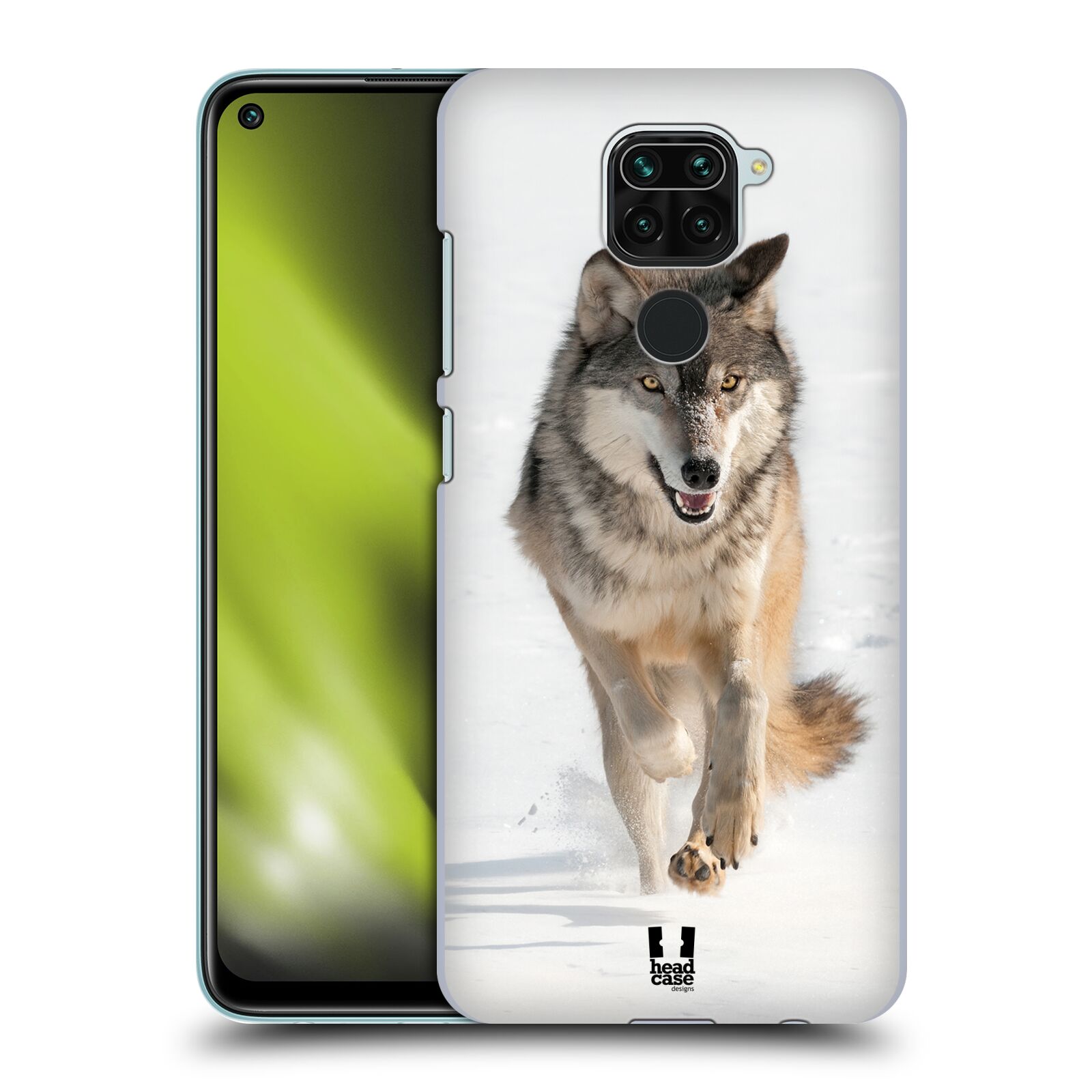 Zadní obal pro mobil Xiaomi Redmi Note 9 - HEAD CASE - Svět zvířat divoký vlk