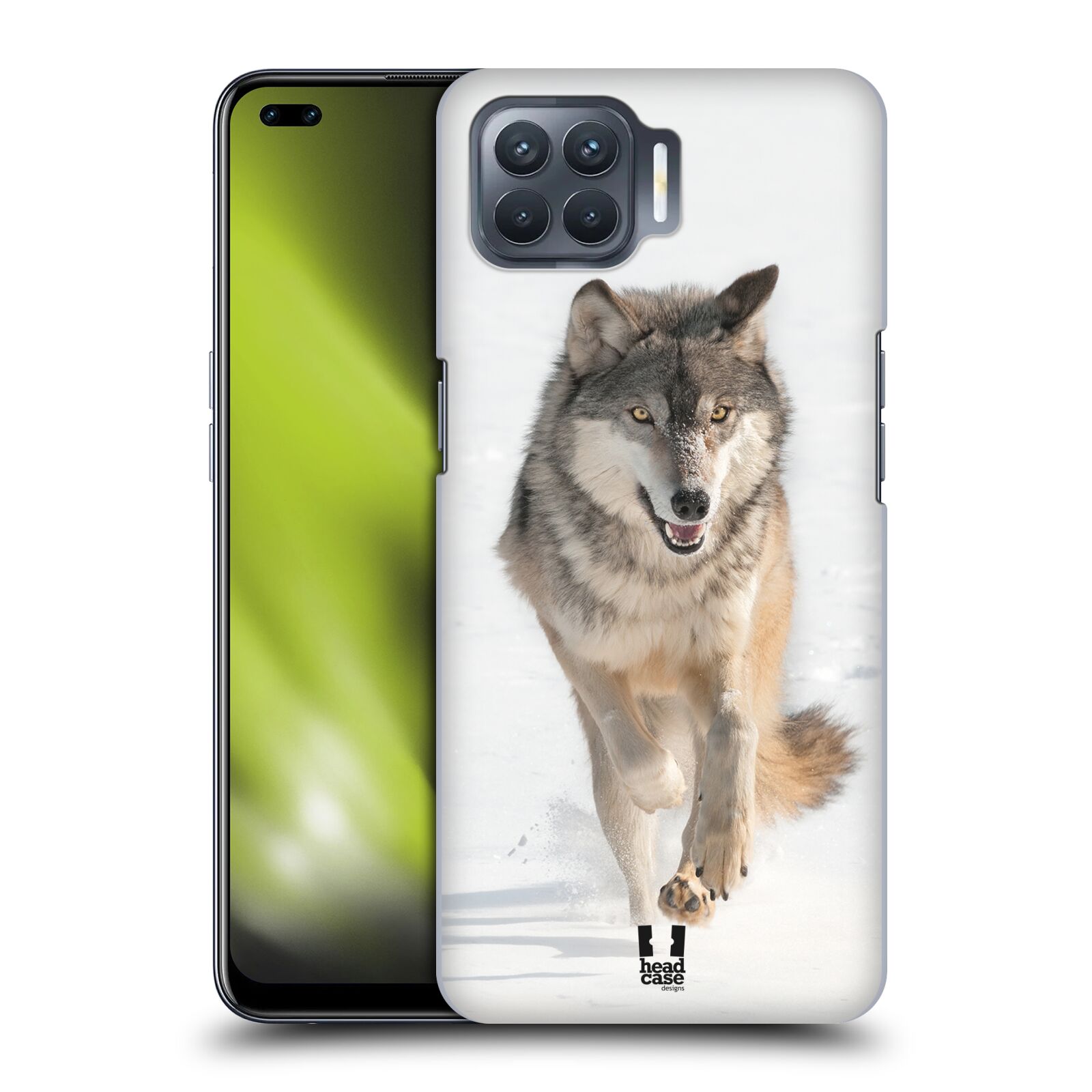 Zadní obal pro mobil Oppo Reno 4 LITE - HEAD CASE - Svět zvířat divoký vlk