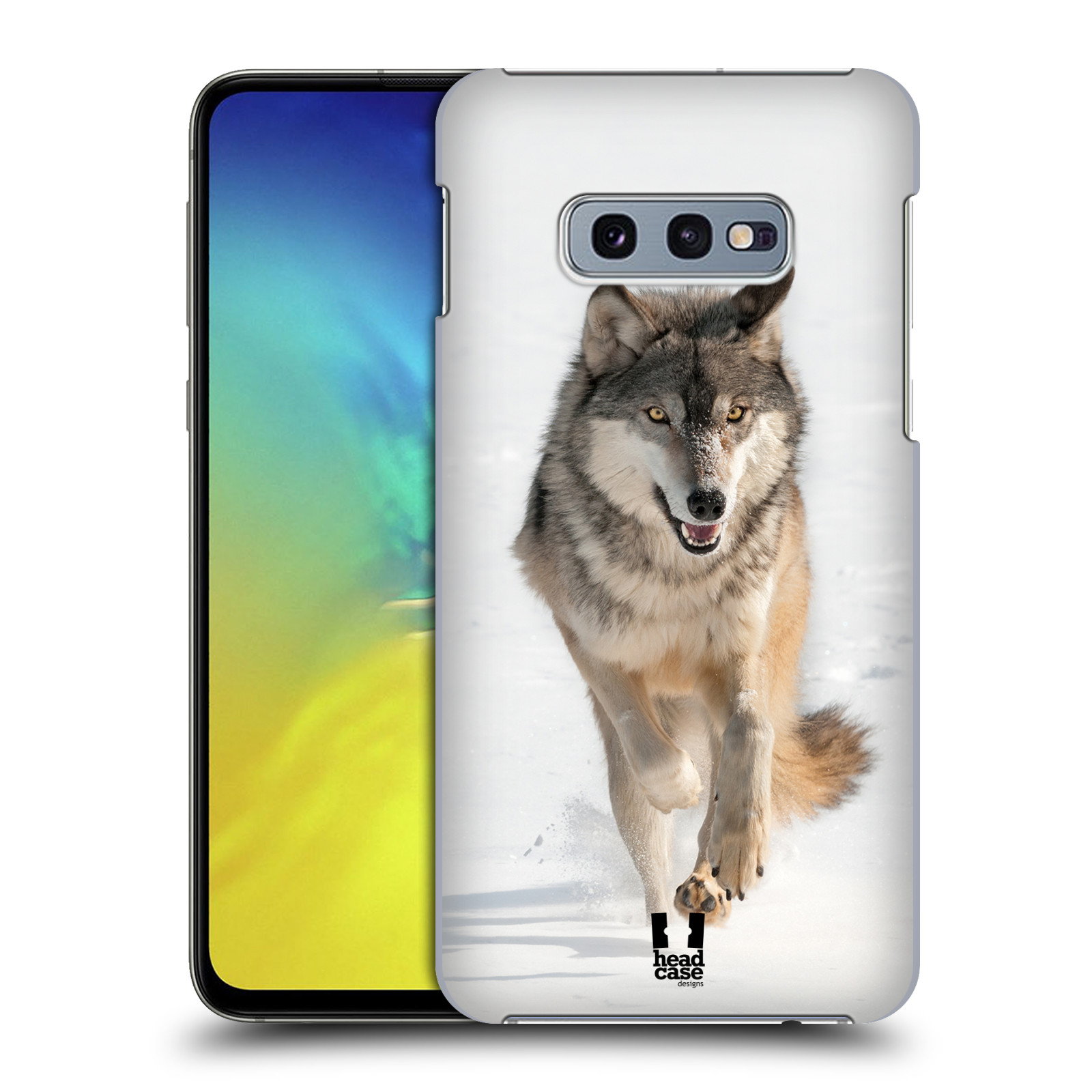 Zadní obal pro mobil Samsung Galaxy S10e - HEAD CASE - Svět zvířat divoký vlk
