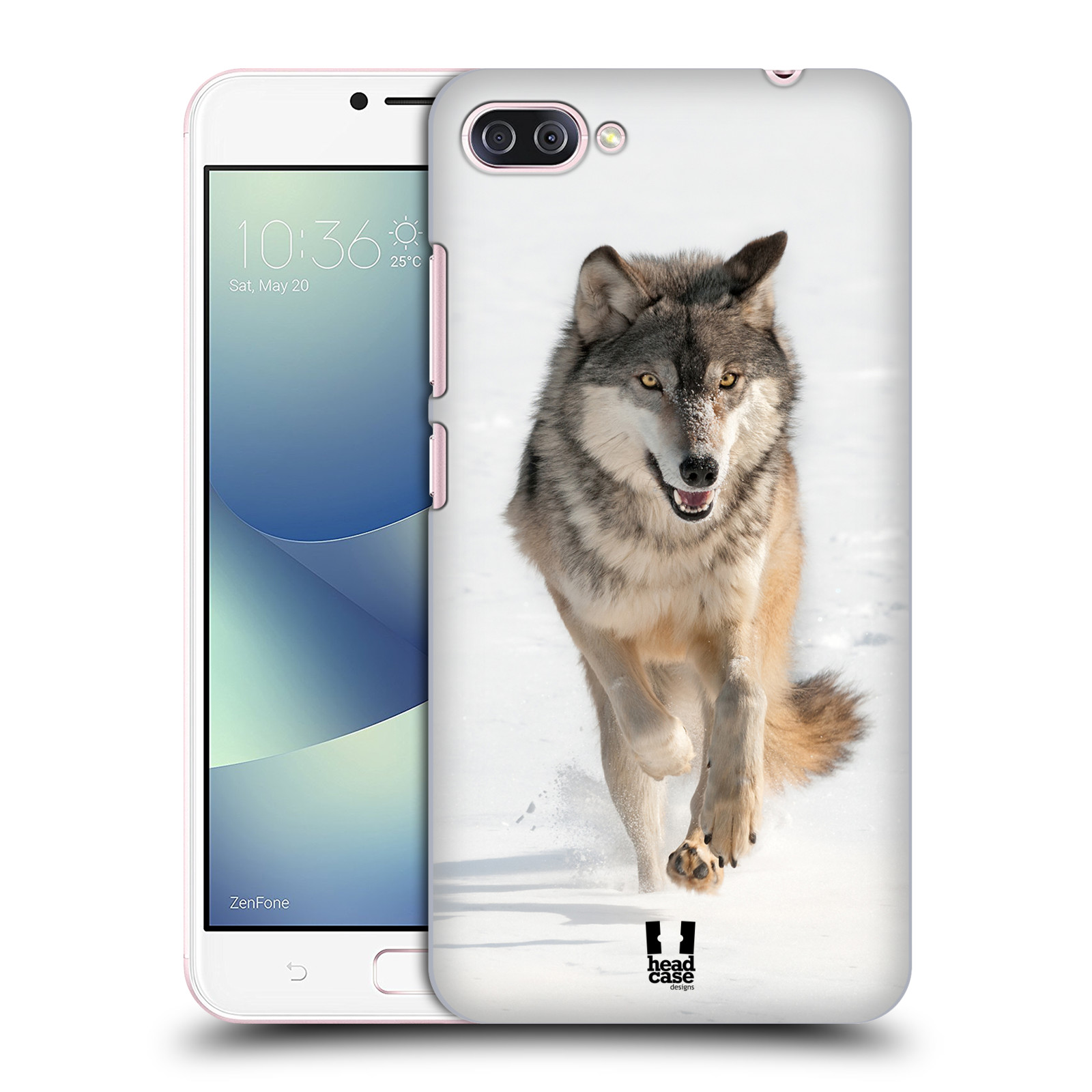 Zadní obal pro mobil Asus Zenfone 4 MAX / 4 MAX PRO (ZC554KL) - HEAD CASE - Svět zvířat divoký vlk