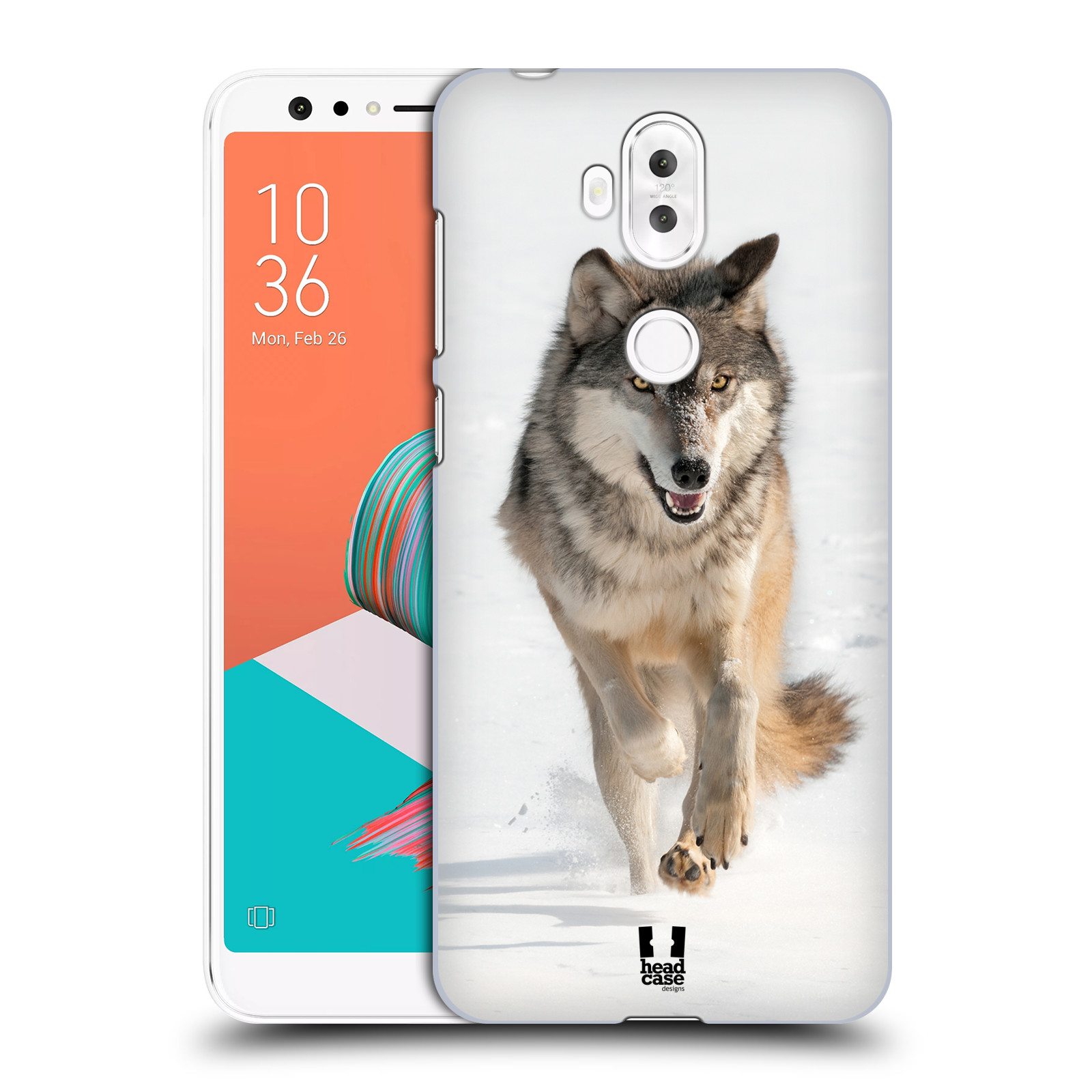 Zadní obal pro mobil Asus Zenfone 5 Lite ZC600KL - HEAD CASE - Svět zvířat divoký vlk