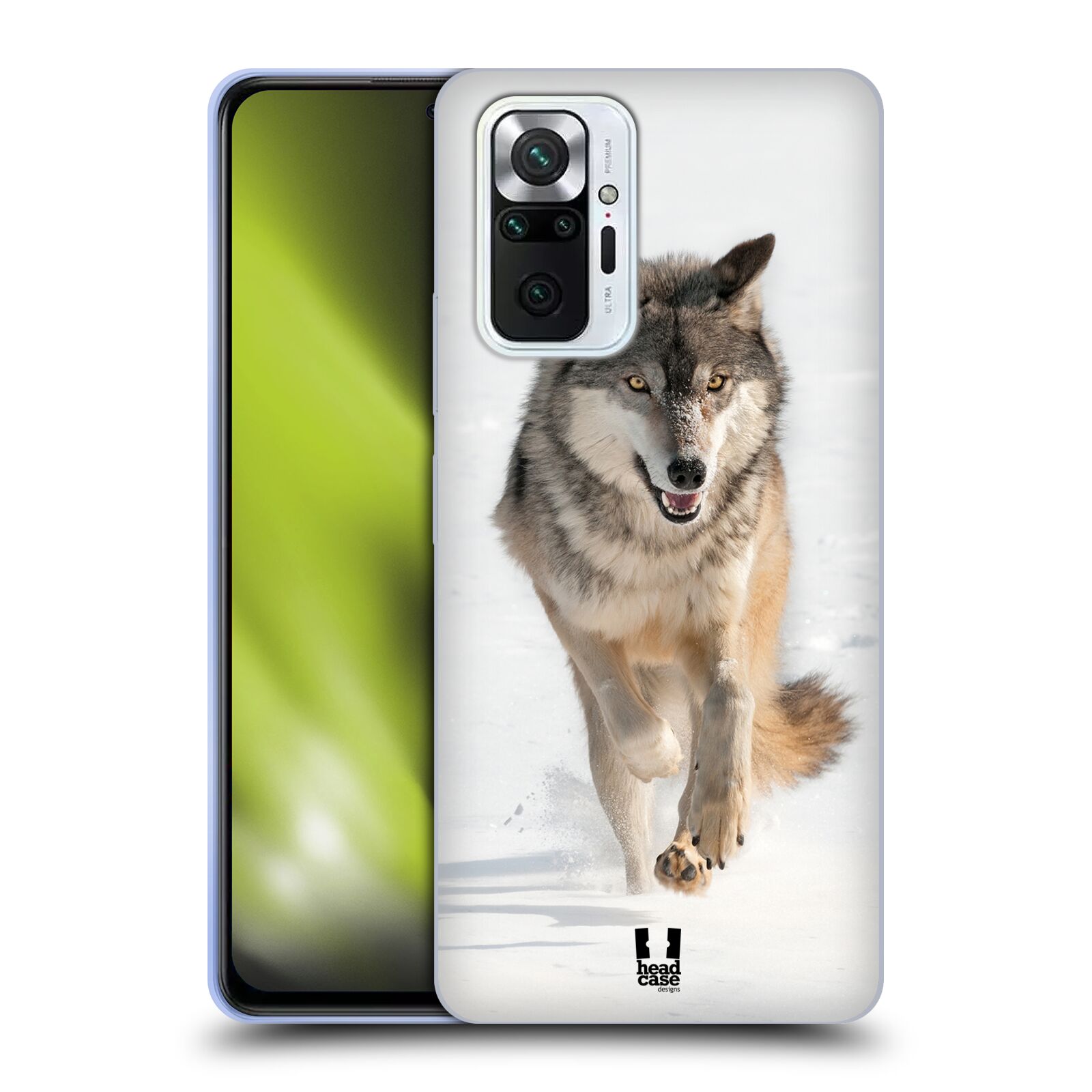 Zadní obal pro mobil Xiaomi Redmi Note 10 PRO - HEAD CASE - Svět zvířat divoký vlk