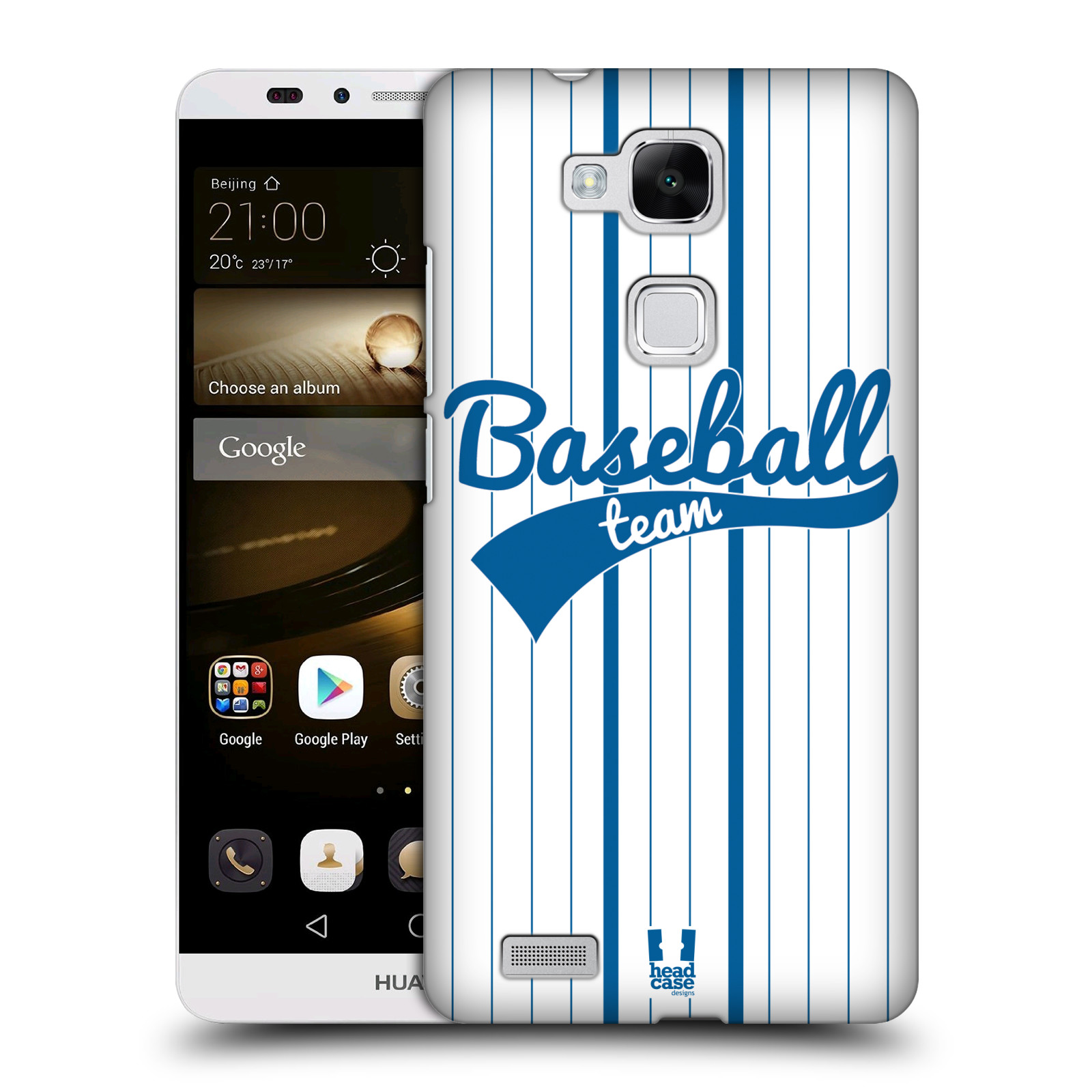 HEAD CASE plastový obal na mobil Huawei Mate 7 Sportovní dres Baseball