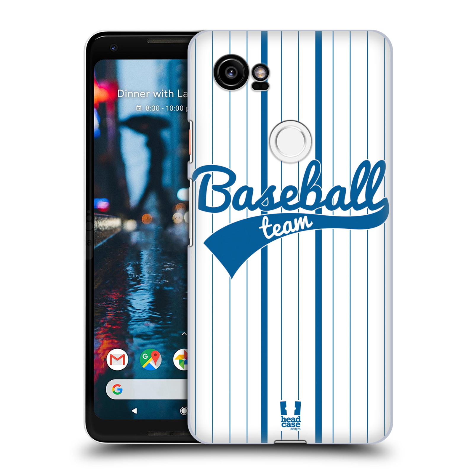 HEAD CASE plastový obal na mobil Google Pixel 2 XL Sportovní dres Baseball