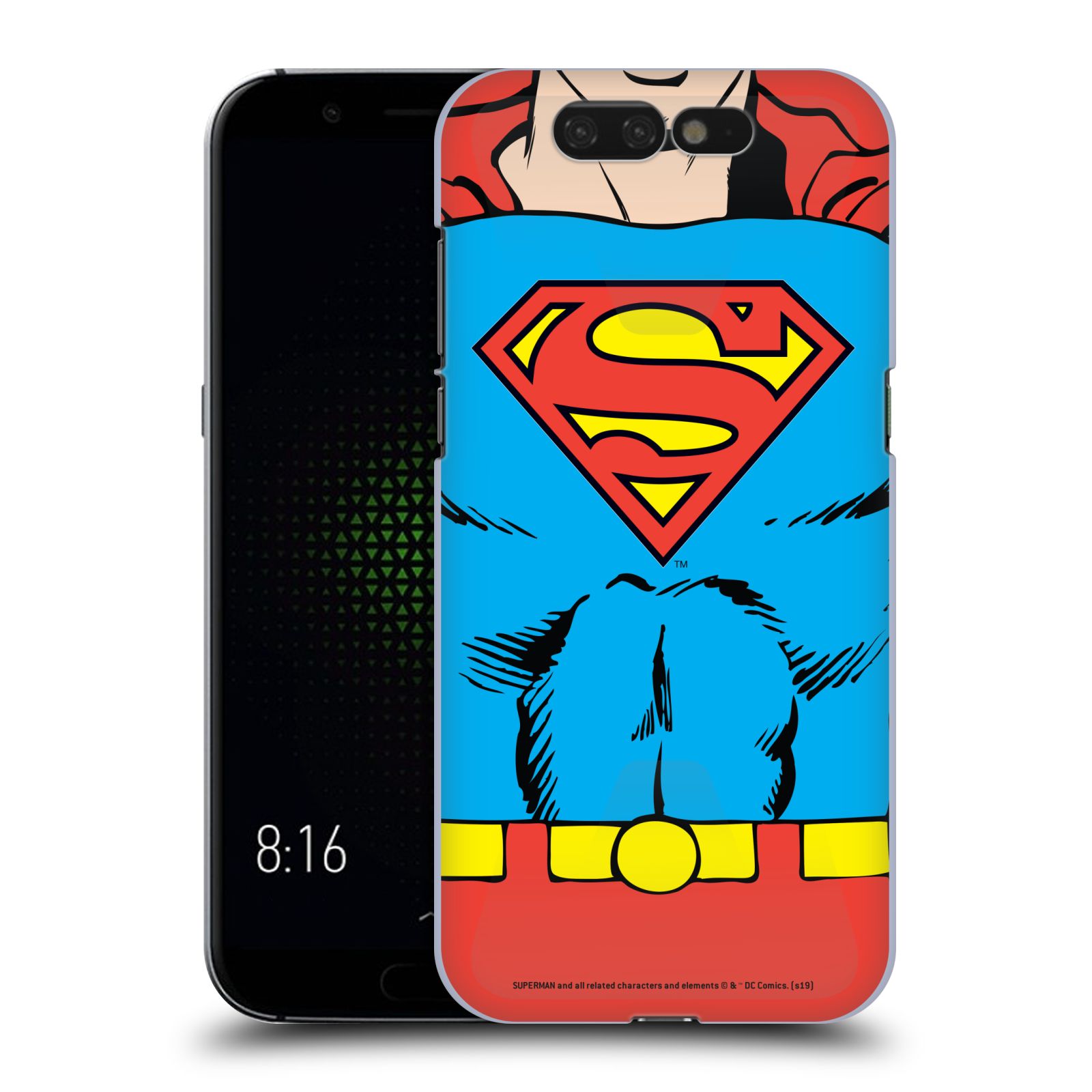 Pouzdro na mobil Xiaomi Black Shark - HEAD CASE - DC komix Superman v obleku