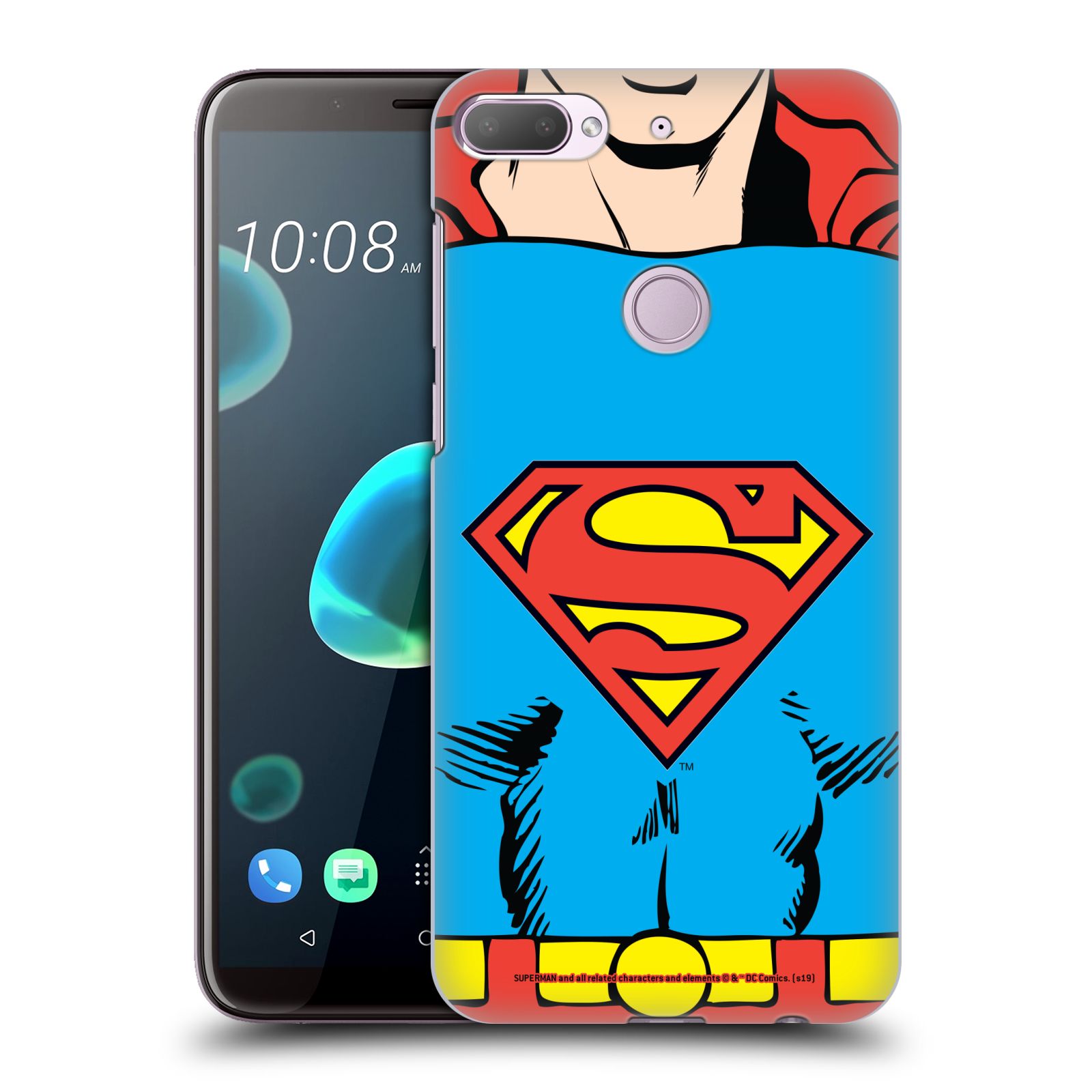 Pouzdro na mobil HTC Desire 12+ / Desire 12+ DUAL SIM - HEAD CASE - DC komix Superman v obleku