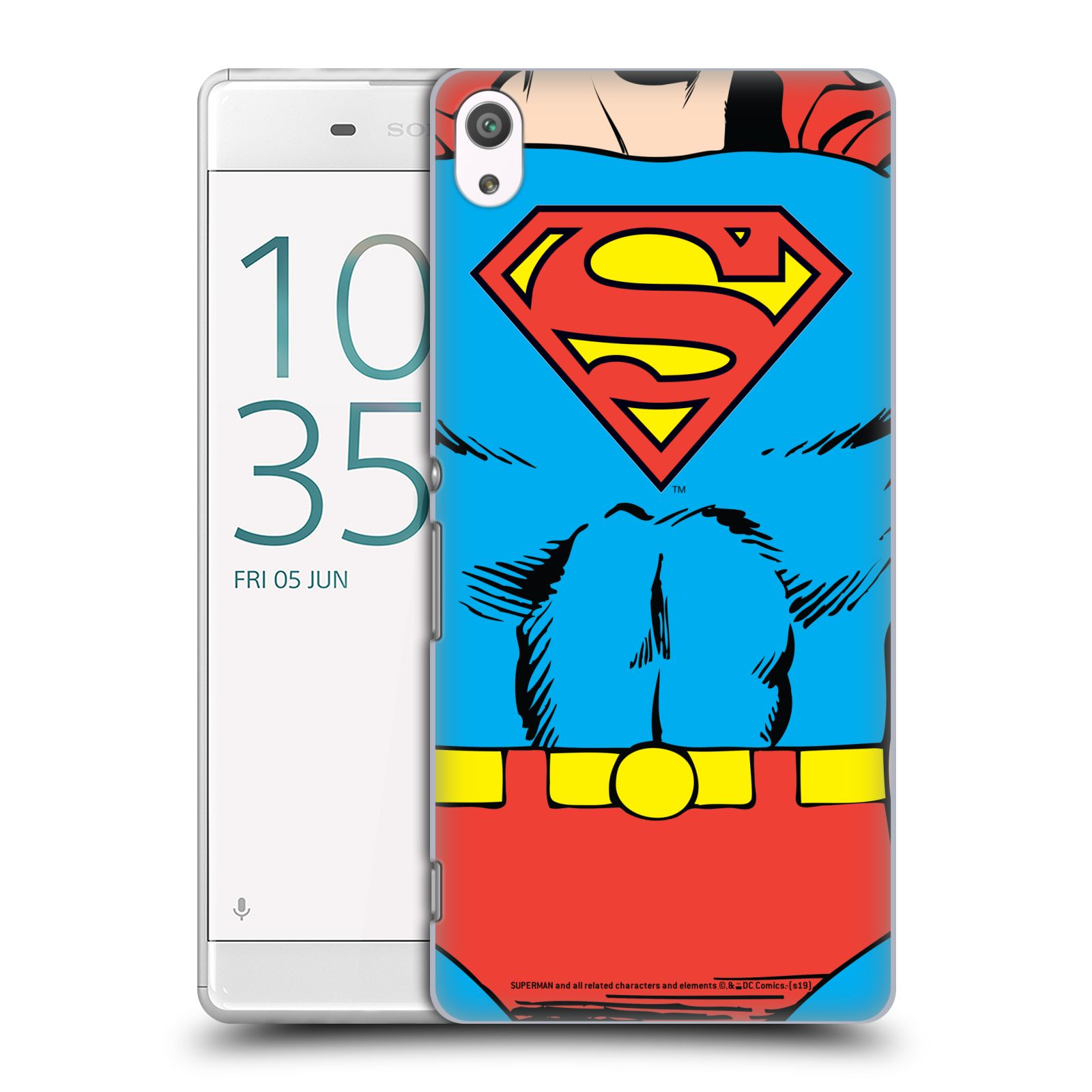Pouzdro na mobil Sony Xperia XA ULTRA - HEAD CASE - DC komix Superman v obleku