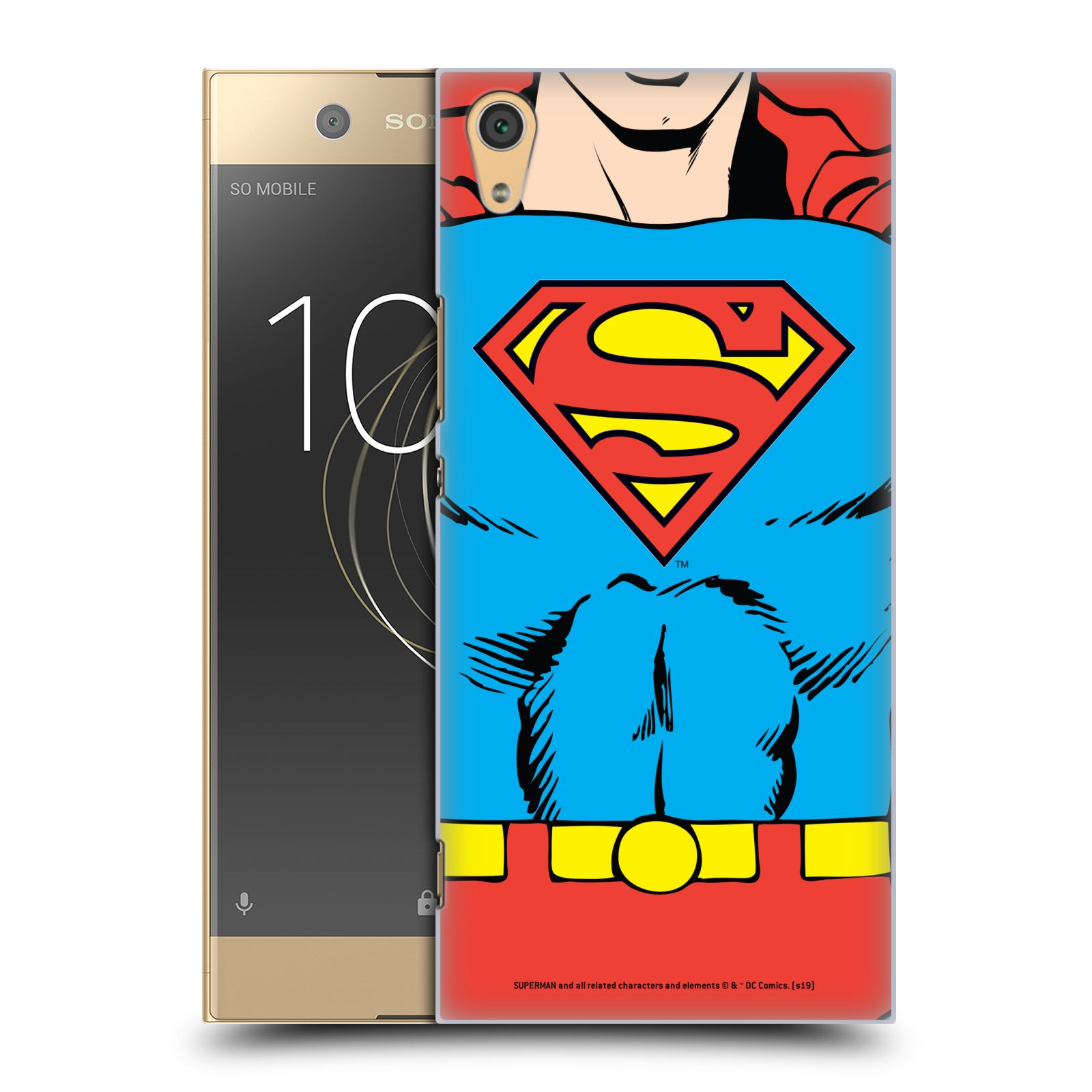Pouzdro na mobil Sony Xperia XA1 ULTRA - HEAD CASE - DC komix Superman v obleku