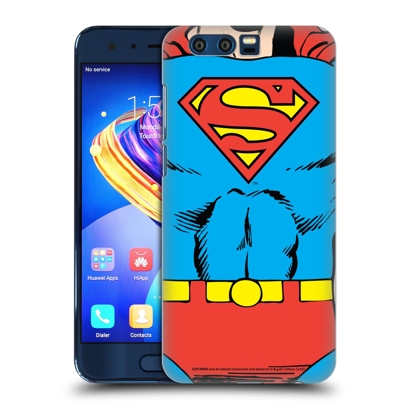Pouzdro na mobil HONOR 9 - HEAD CASE - DC komix Superman v obleku