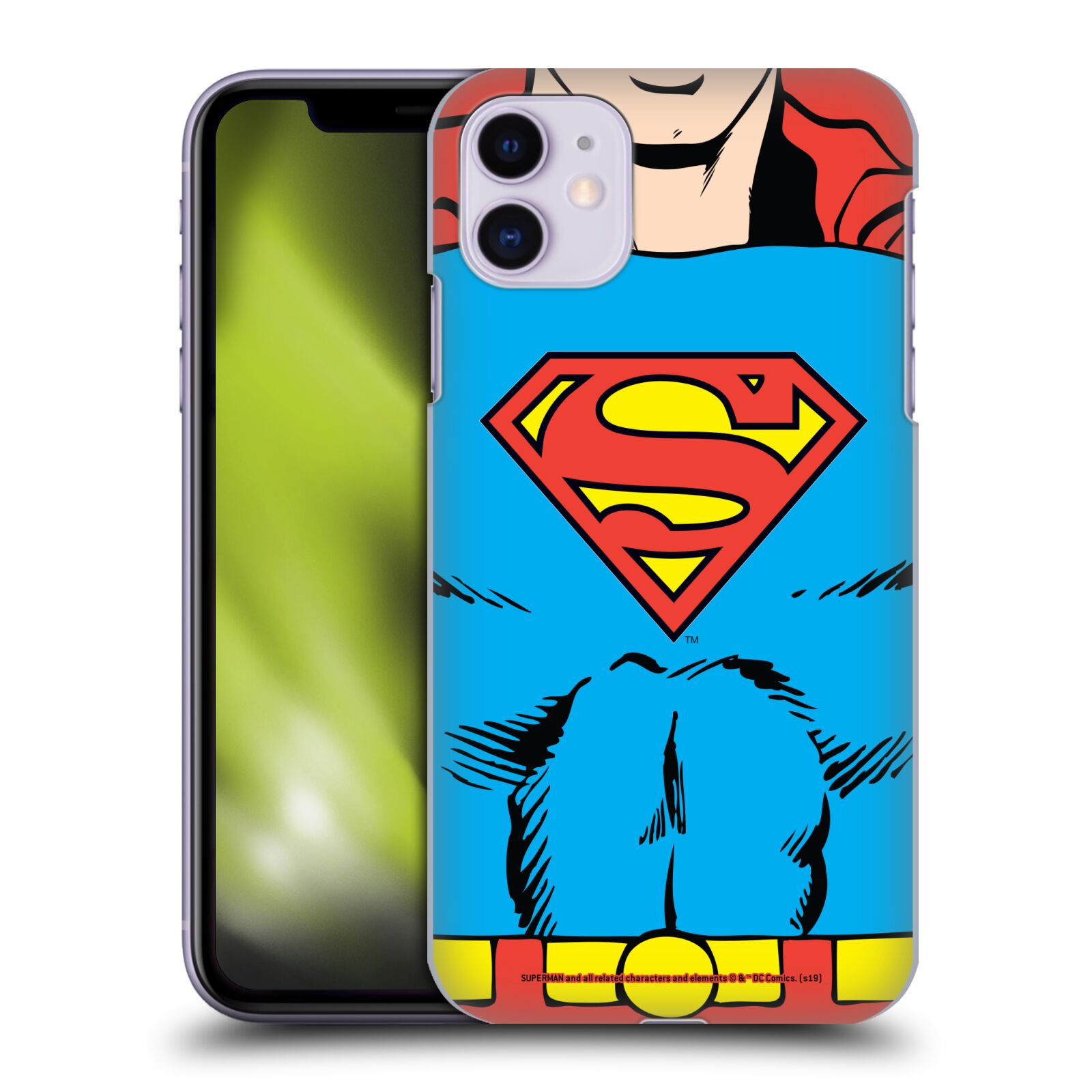 Pouzdro na mobil Apple Iphone 11 - HEAD CASE - DC komix Superman v obleku
