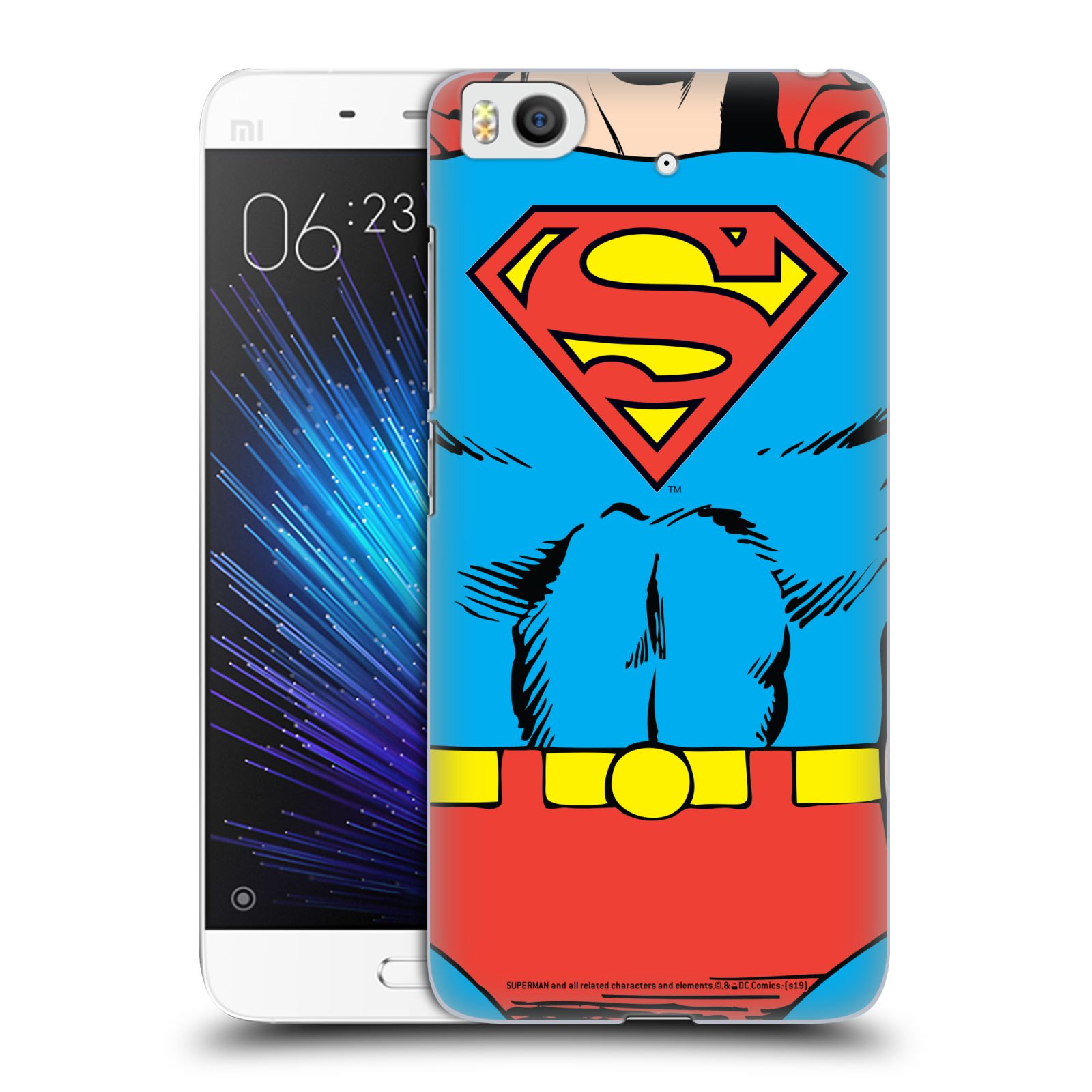Pouzdro na mobil Xiaomi Mi5s - HEAD CASE - DC komix Superman v obleku