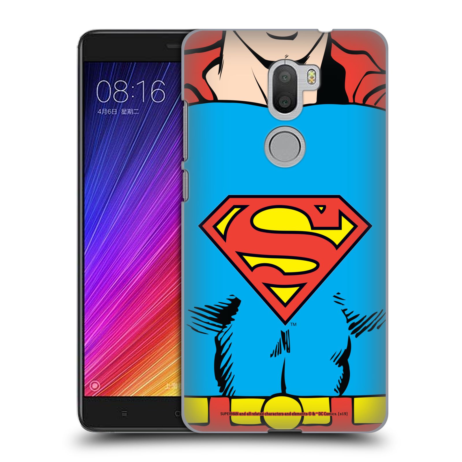 Pouzdro na mobil Xiaomi Mi5s PLUS - HEAD CASE - DC komix Superman v obleku