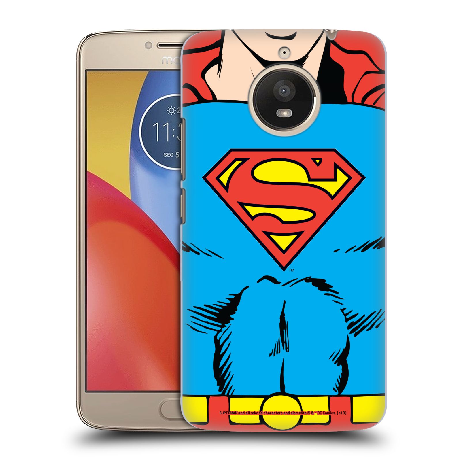 Pouzdro na mobil Lenovo Moto E4 PLUS - HEAD CASE - DC komix Superman v obleku