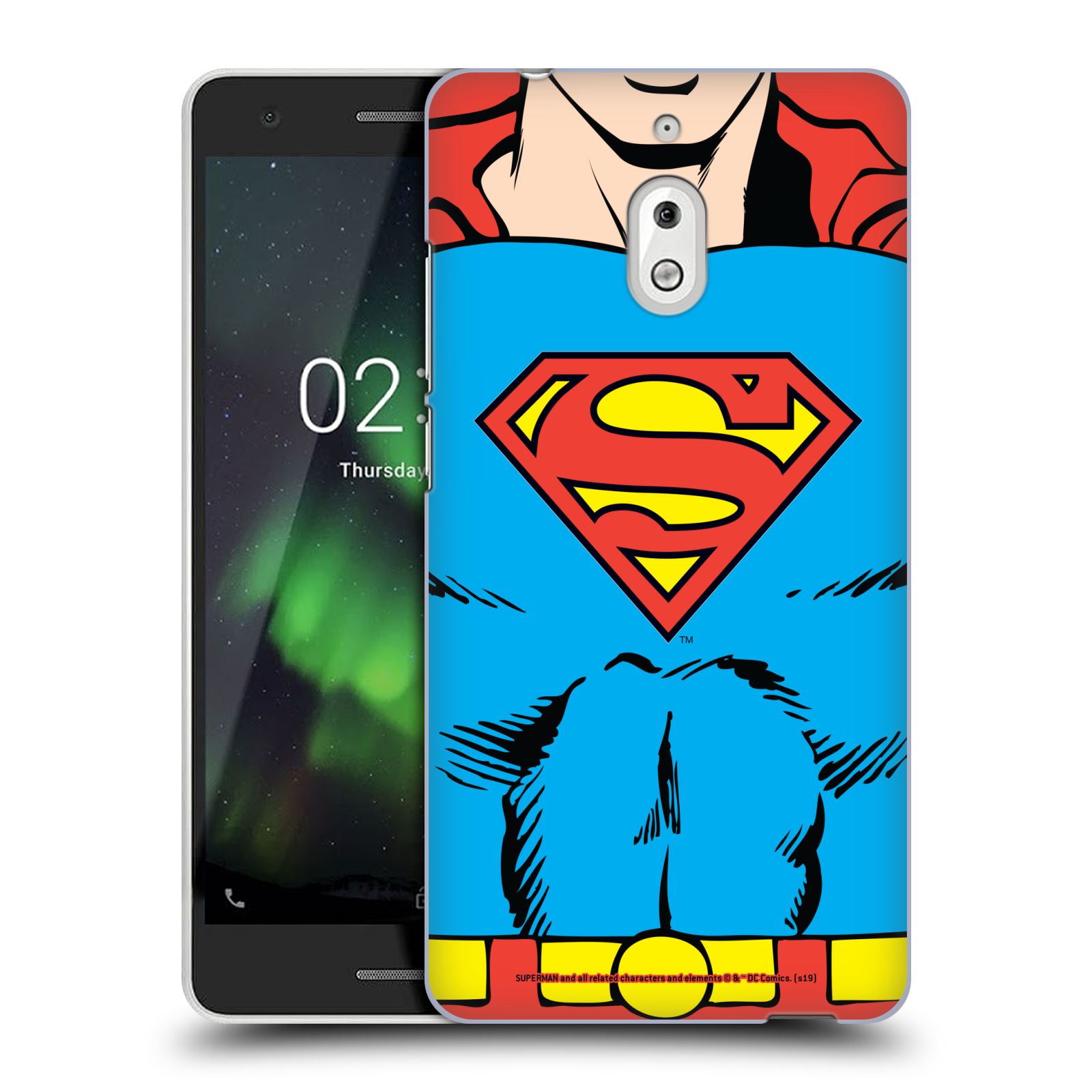 Pouzdro na mobil Nokia 2.1 - HEAD CASE - DC komix Superman v obleku