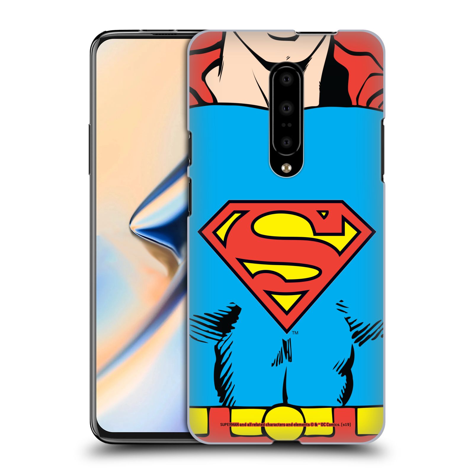 Pouzdro na mobil OnePlus 7 - HEAD CASE - DC komix Superman v obleku