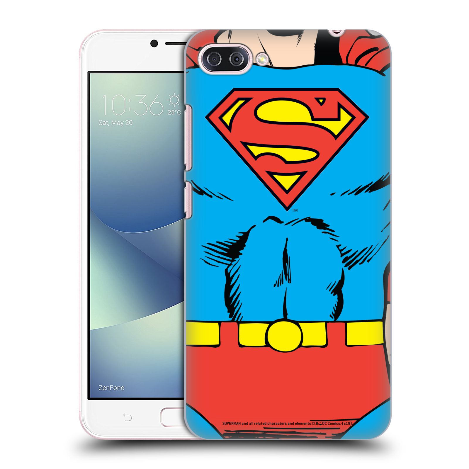 Pouzdro na mobil ASUS Zenfone 4 Max / 4 Max Pro (ZC554KL) - HEAD CASE - DC komix Superman v obleku