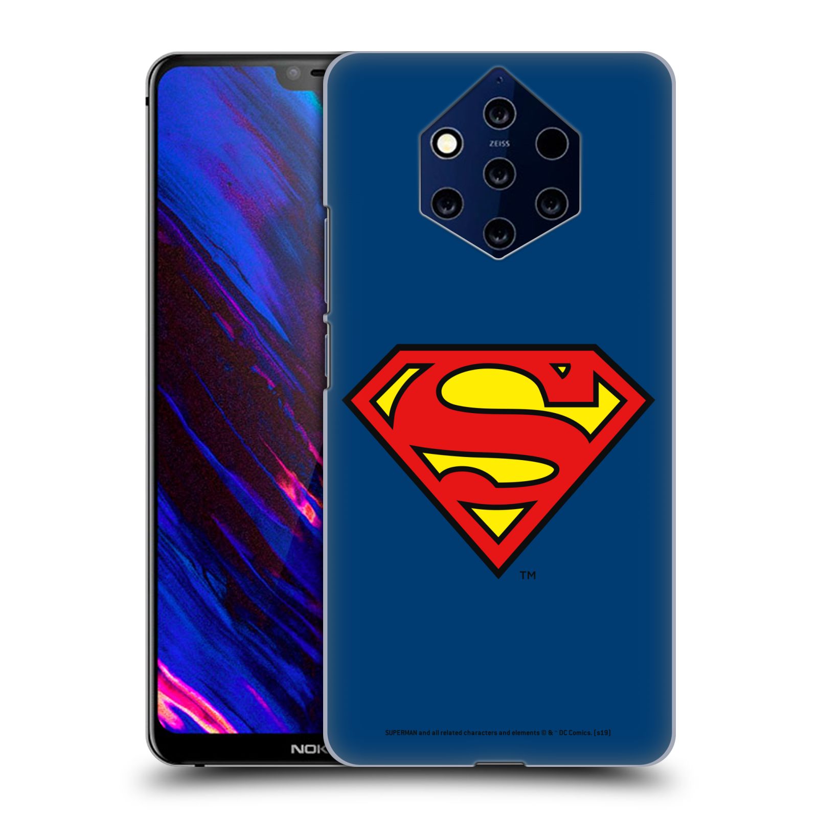 Pouzdro na mobil NOKIA 9 PureView - HEAD CASE - DC komix Superman