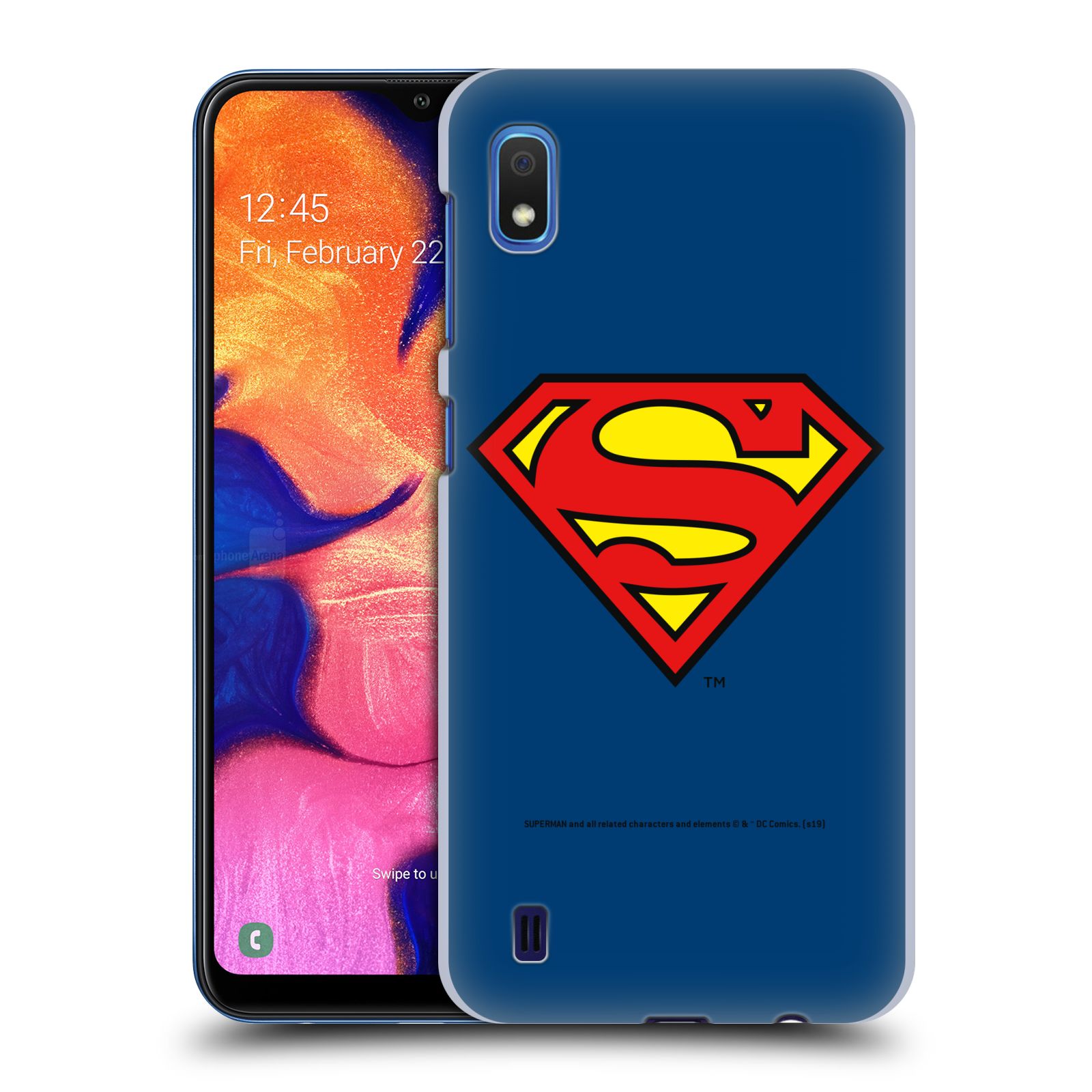 Pouzdro na mobil Samsung Galaxy A10 - HEAD CASE - DC komix Superman