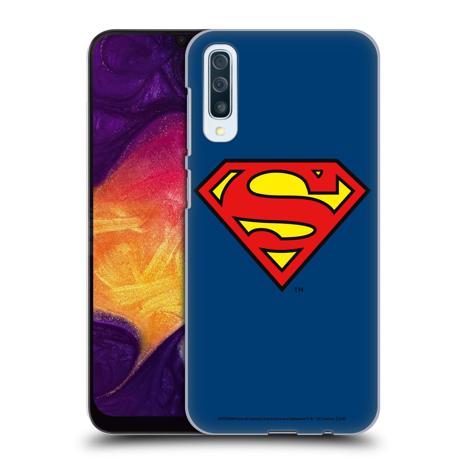 Pouzdro na mobil Samsung Galaxy A50 - HEAD CASE - DC komix Superman