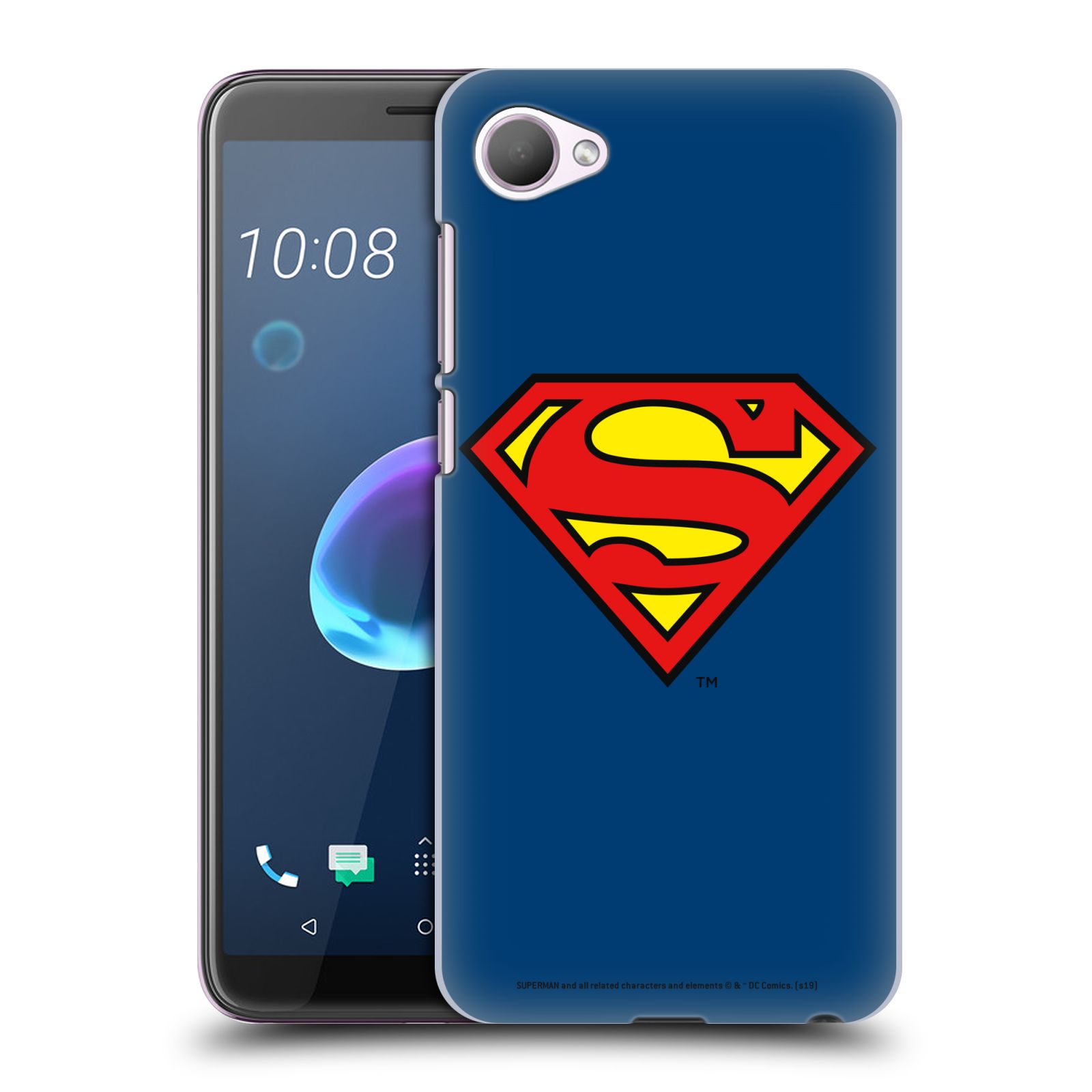 Pouzdro na mobil HTC Desire 12 / Desire 12 DUAL SIM - HEAD CASE - DC komix Superman