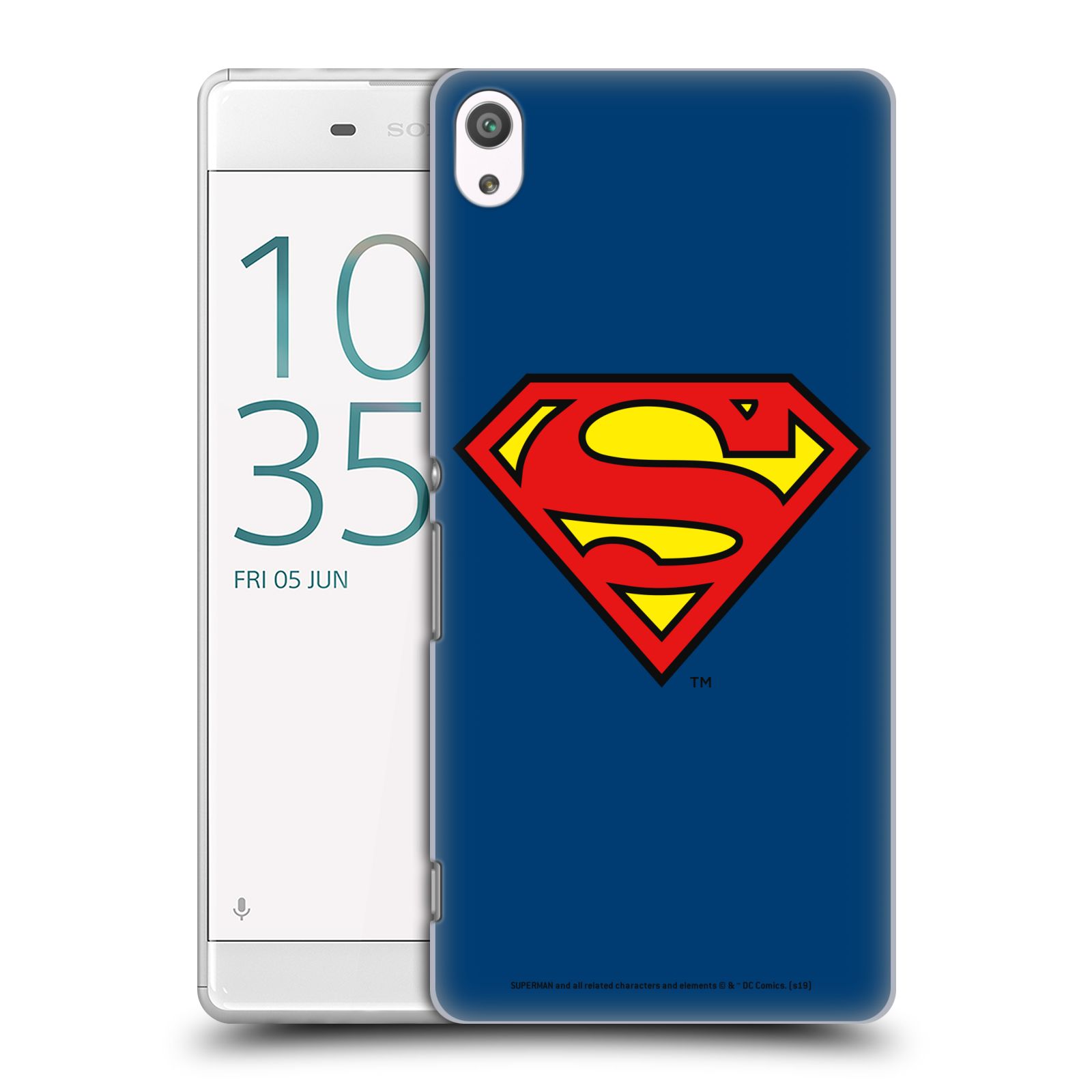 Pouzdro na mobil Sony Xperia XA ULTRA - HEAD CASE - DC komix Superman