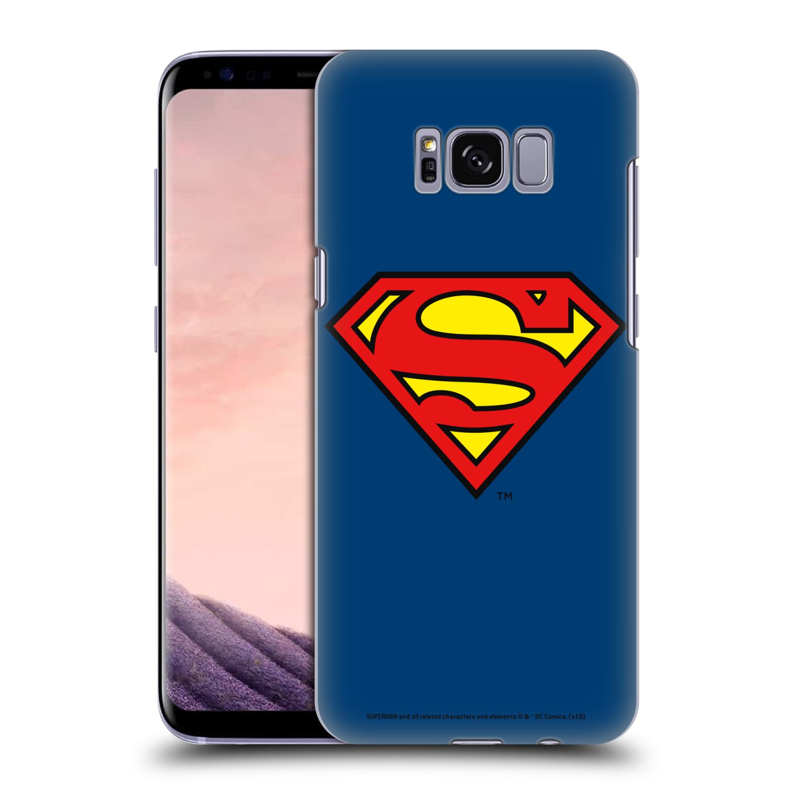 Pouzdro na mobil Samsung Galaxy S8 - HEAD CASE - DC komix Superman