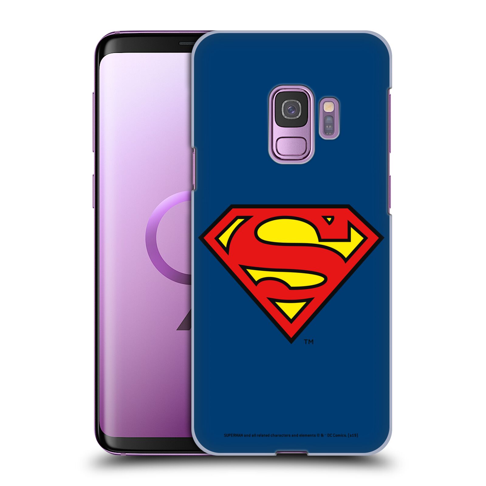 Pouzdro na mobil Samsung Galaxy S9 - HEAD CASE - DC komix Superman