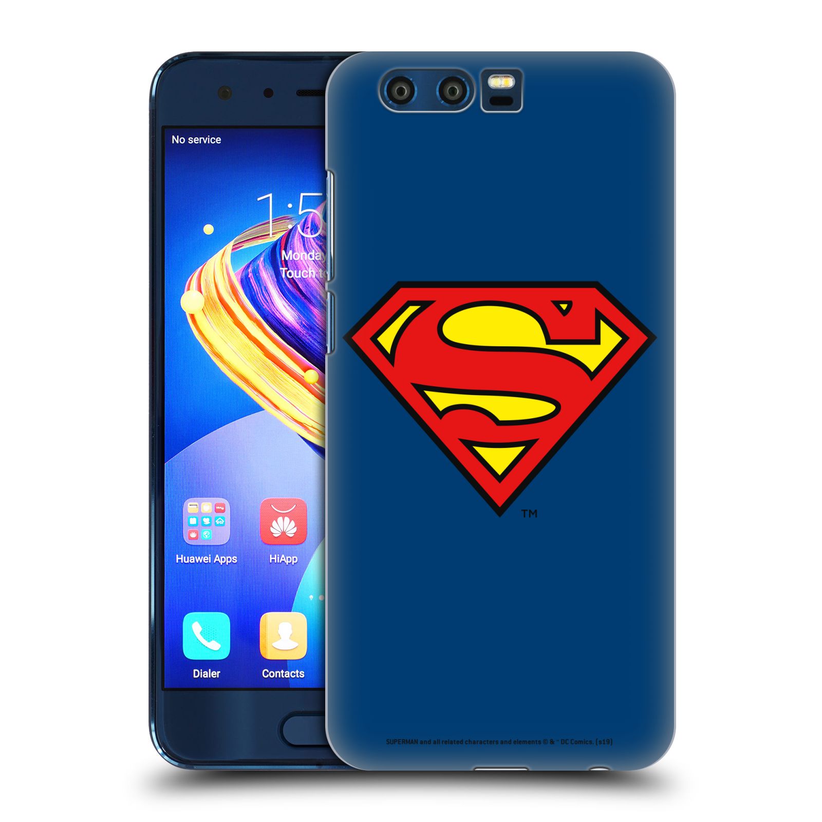 Pouzdro na mobil HONOR 9 - HEAD CASE - DC komix Superman