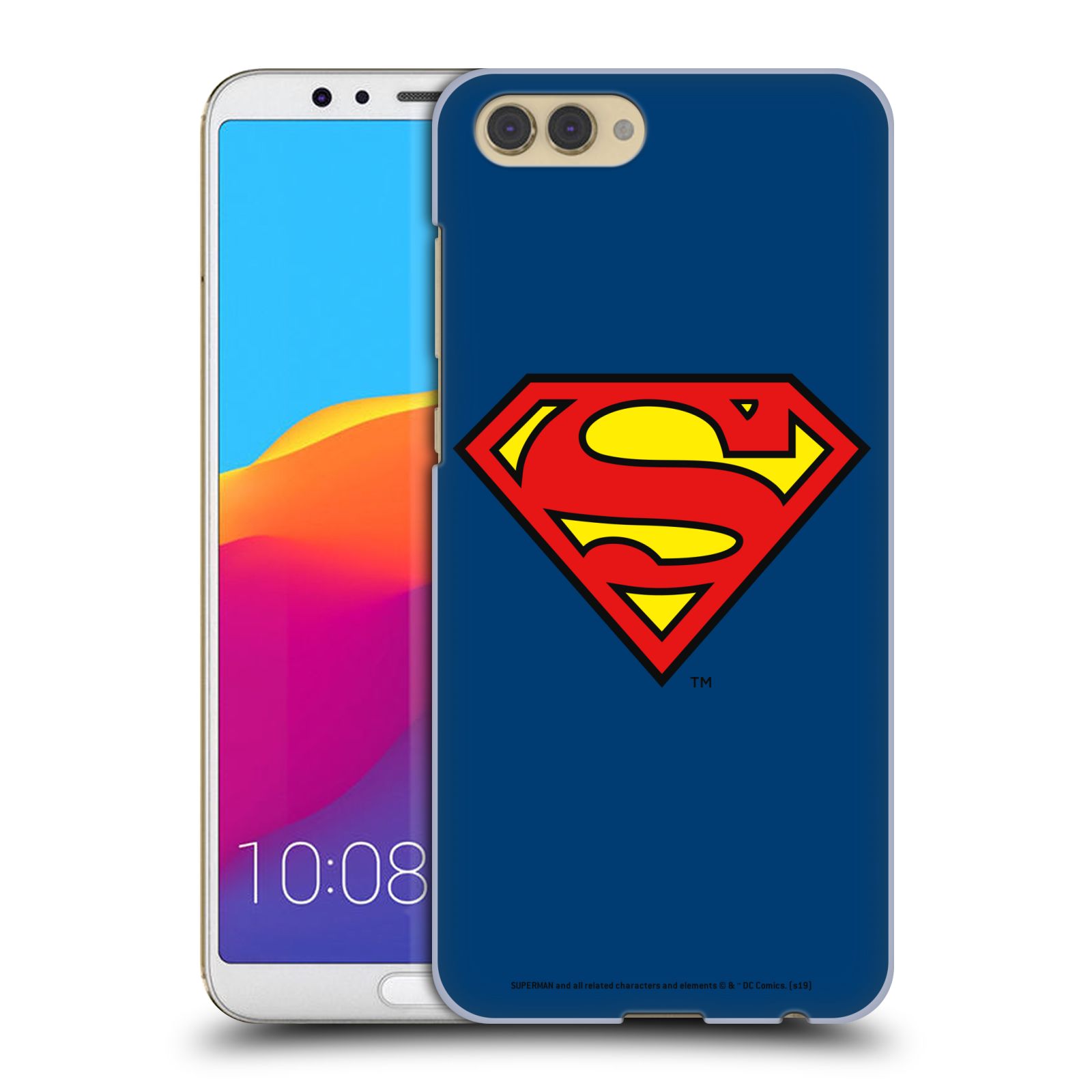 Pouzdro na mobil HONOR View 10 / V10 - HEAD CASE - DC komix Superman