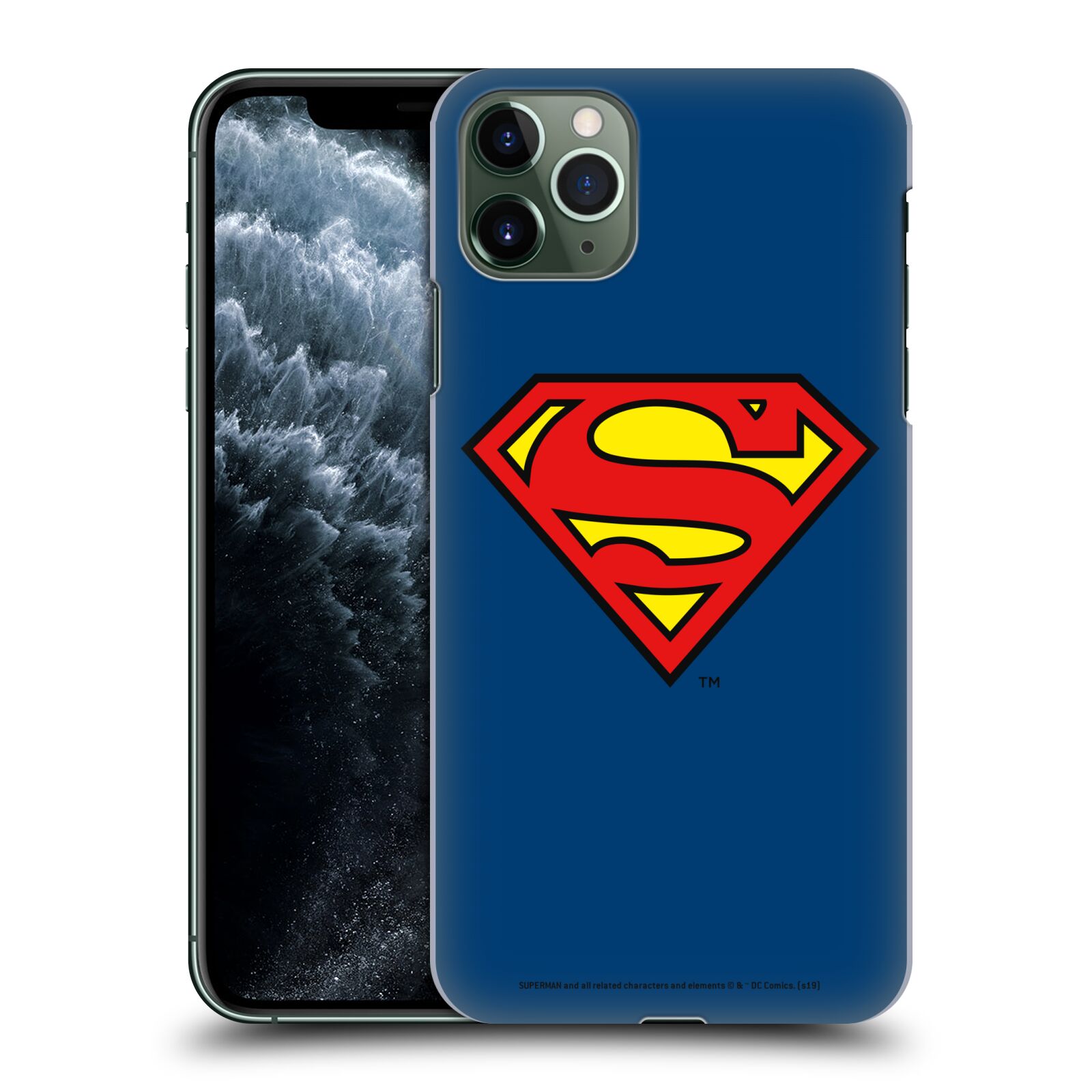 Pouzdro na mobil Apple Iphone 11 PRO MAX - HEAD CASE - DC komix Superman