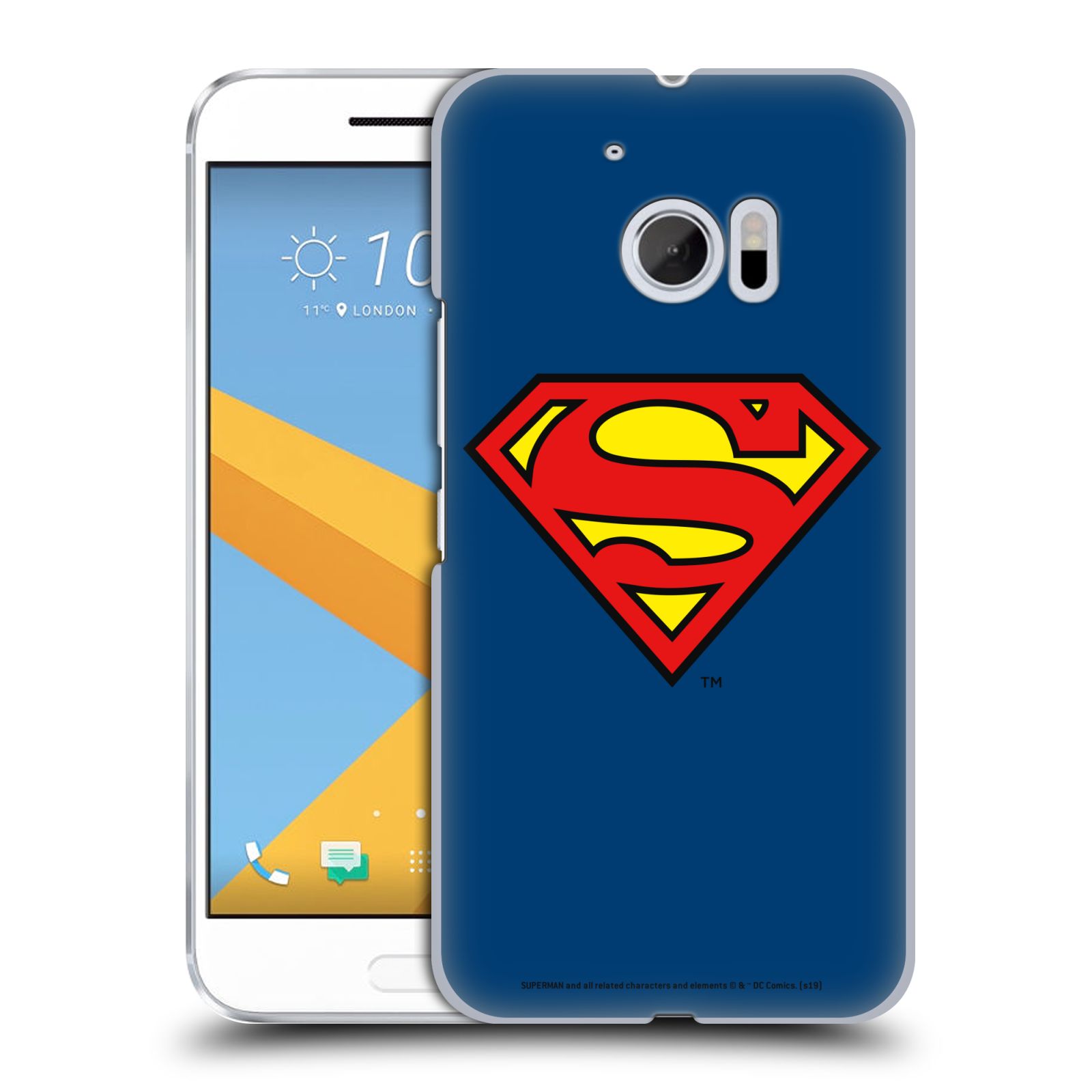 Pouzdro na mobil HTC 10 - HEAD CASE - DC komix Superman