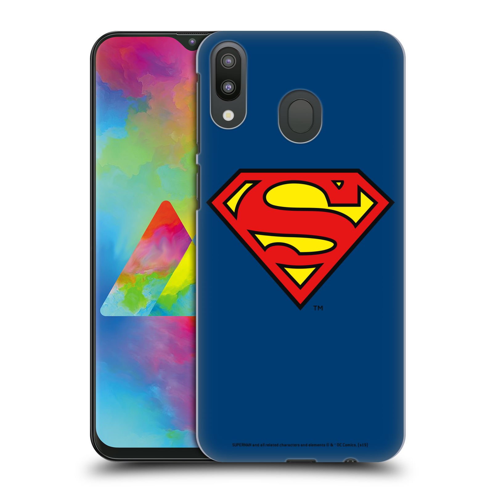 Pouzdro na mobil Samsung Galaxy M20 - HEAD CASE - DC komix Superman
