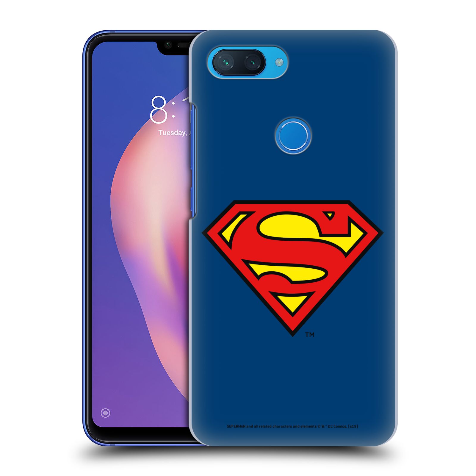 Pouzdro na mobil Xiaomi  Mi 8 Lite - HEAD CASE - DC komix Superman