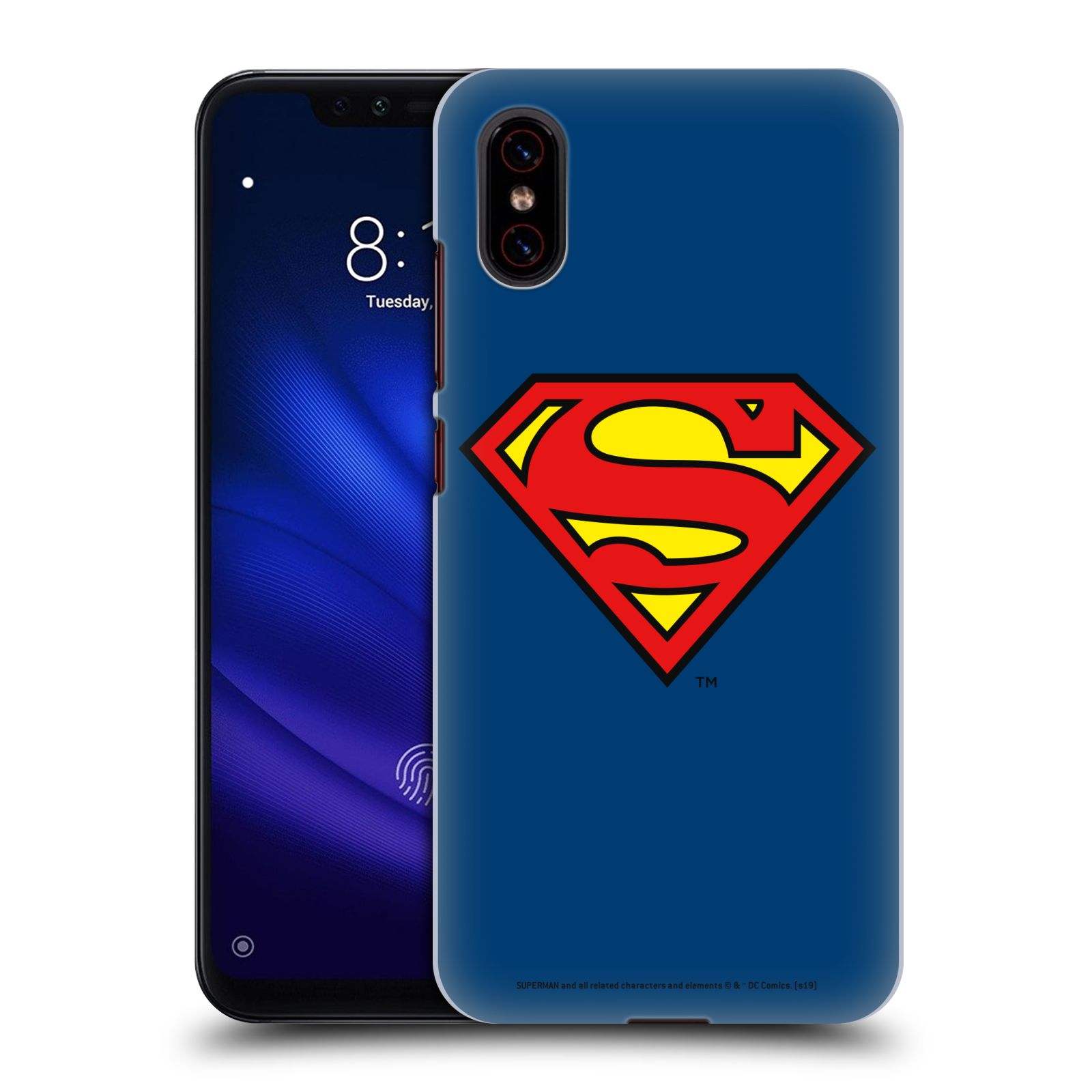 Pouzdro na mobil Xiaomi  Mi 8 PRO - HEAD CASE - DC komix Superman
