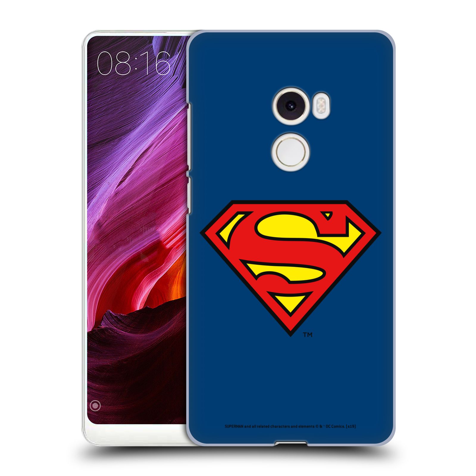 Pouzdro na mobil Xiaomi Mi Mix 2 - HEAD CASE - DC komix Superman