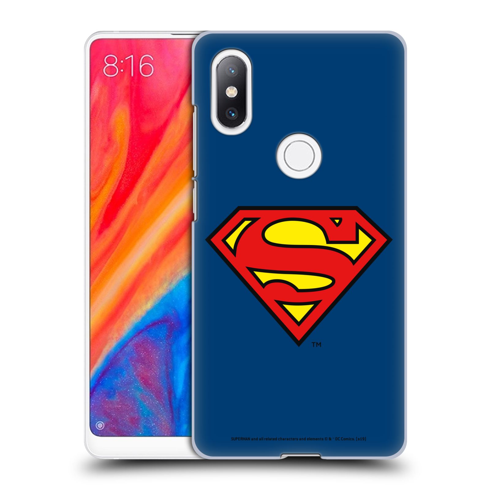 Pouzdro na mobil Xiaomi Mi Mix 2S - HEAD CASE - DC komix Superman