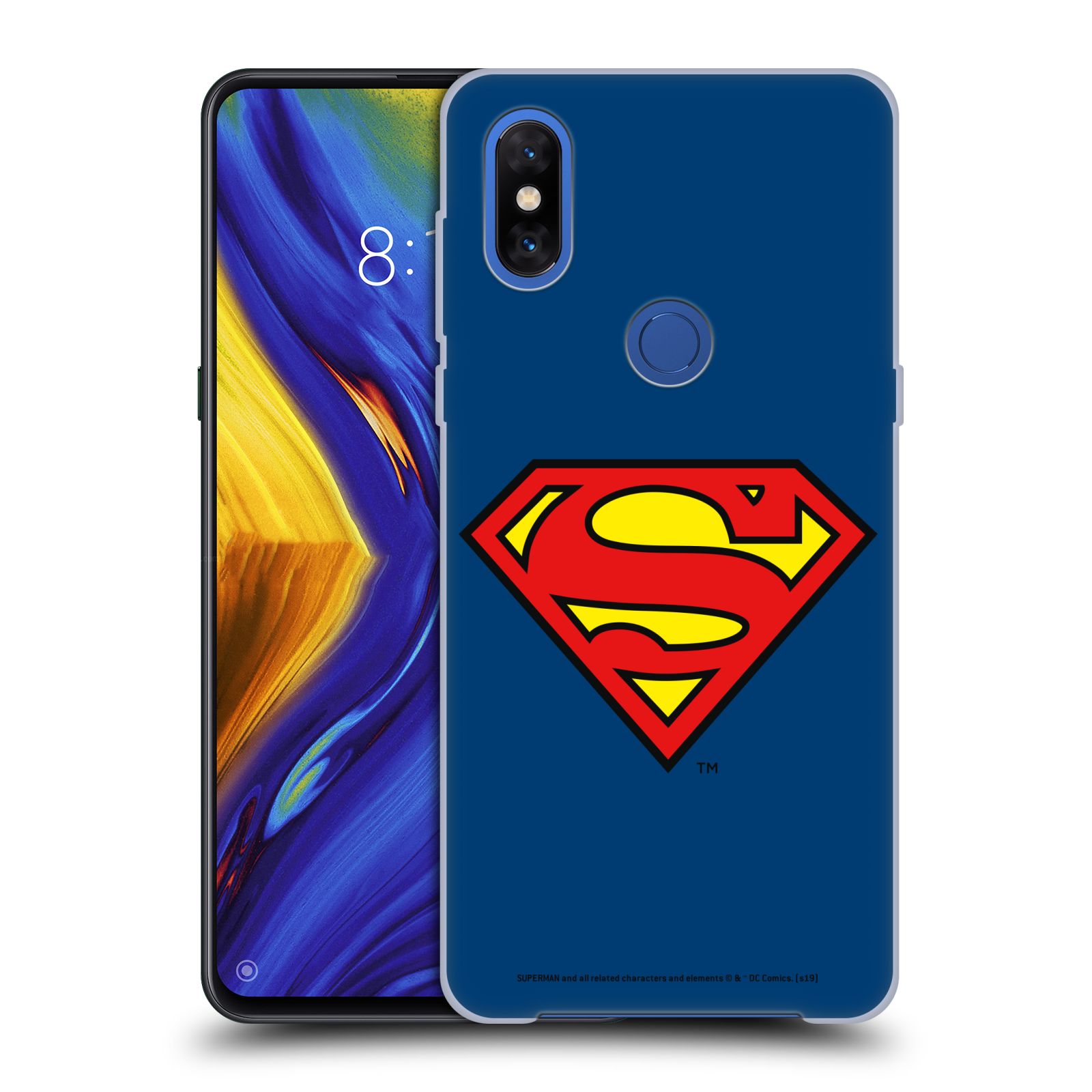 Pouzdro na mobil Xiaomi Mi Mix 3 - HEAD CASE - DC komix Superman
