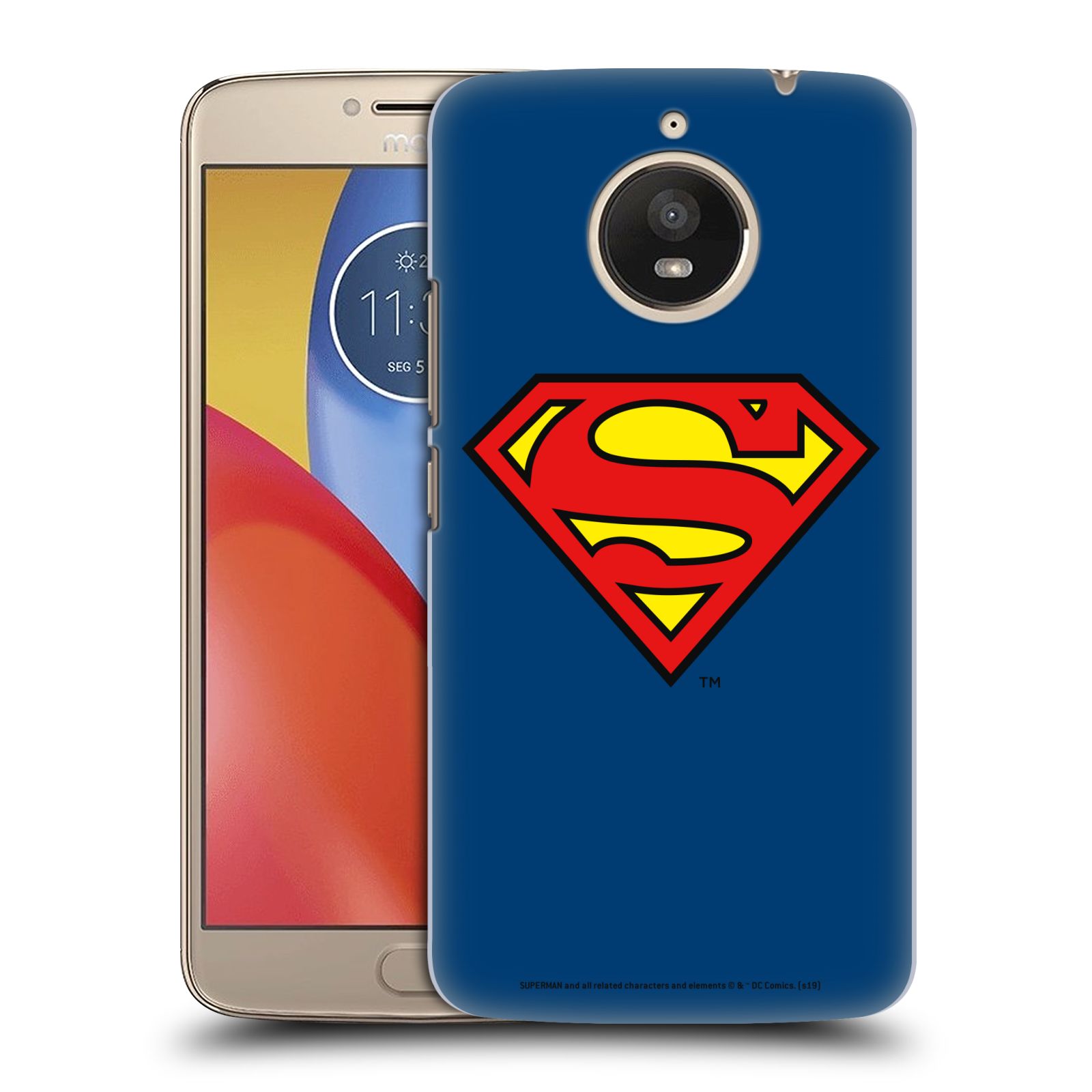 Pouzdro na mobil Lenovo Moto E4 PLUS - HEAD CASE - DC komix Superman