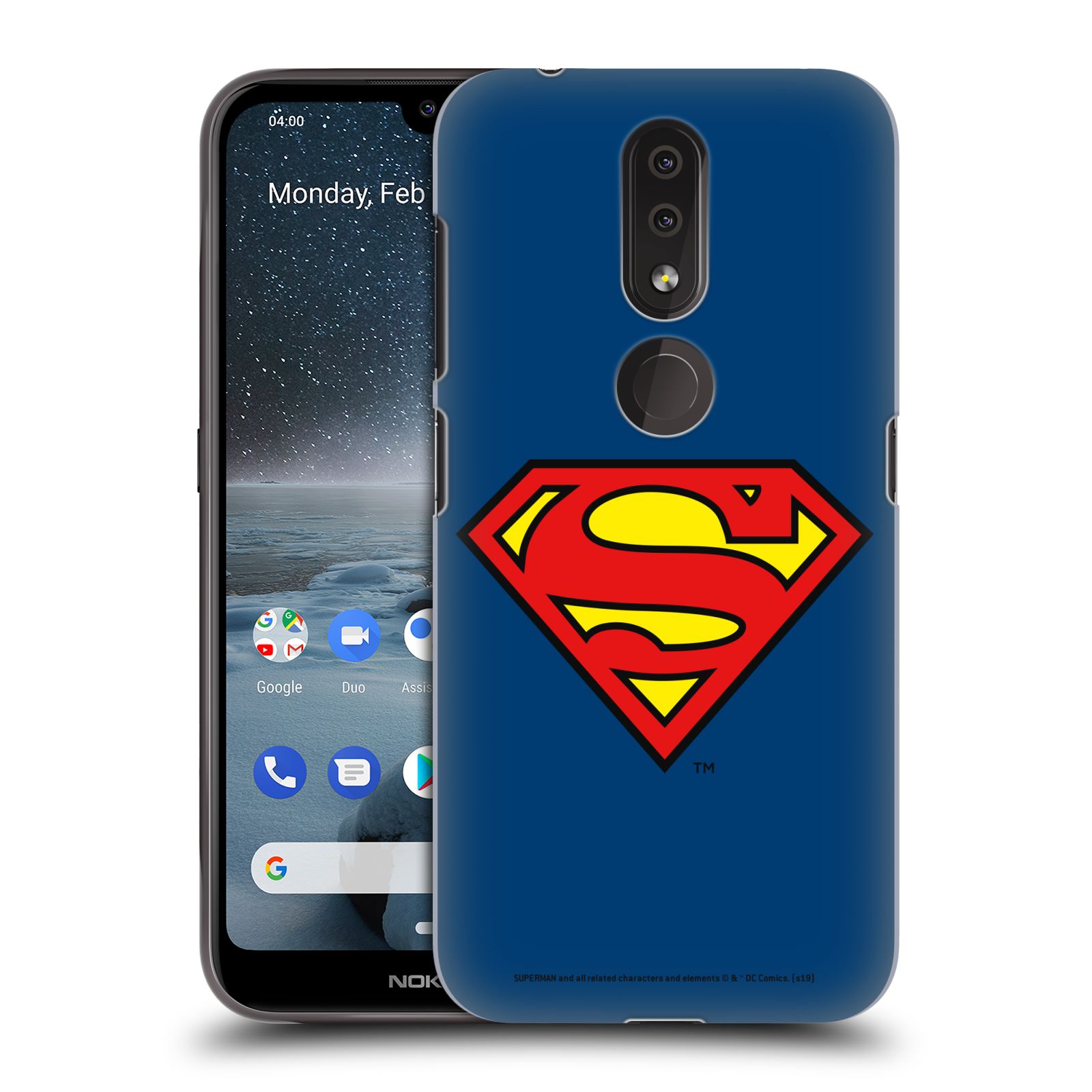 Pouzdro na mobil Nokia 4.2 - HEAD CASE - DC komix Superman