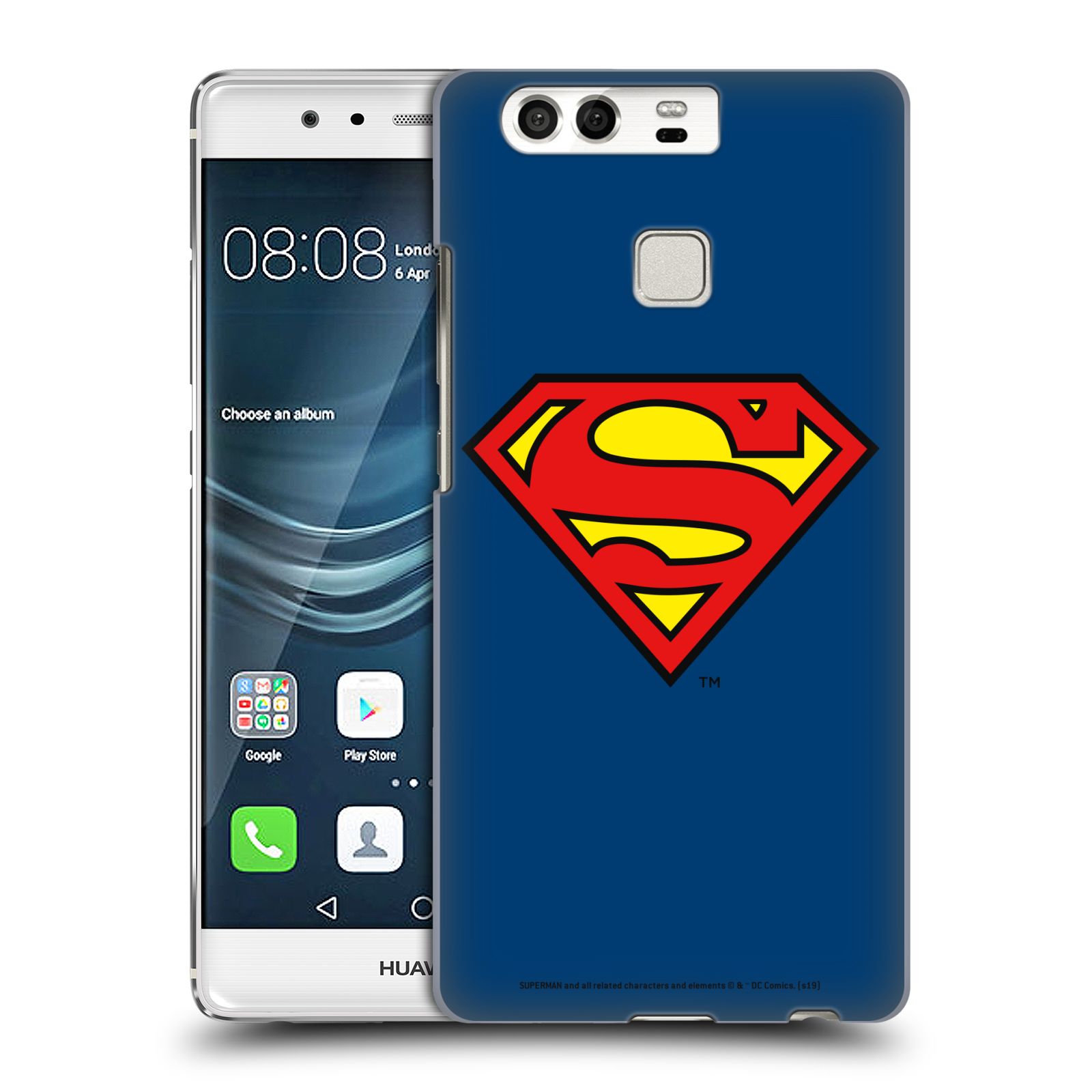 Pouzdro na mobil Huawei P9 / P9 DUAL SIM - HEAD CASE - DC komix Superman