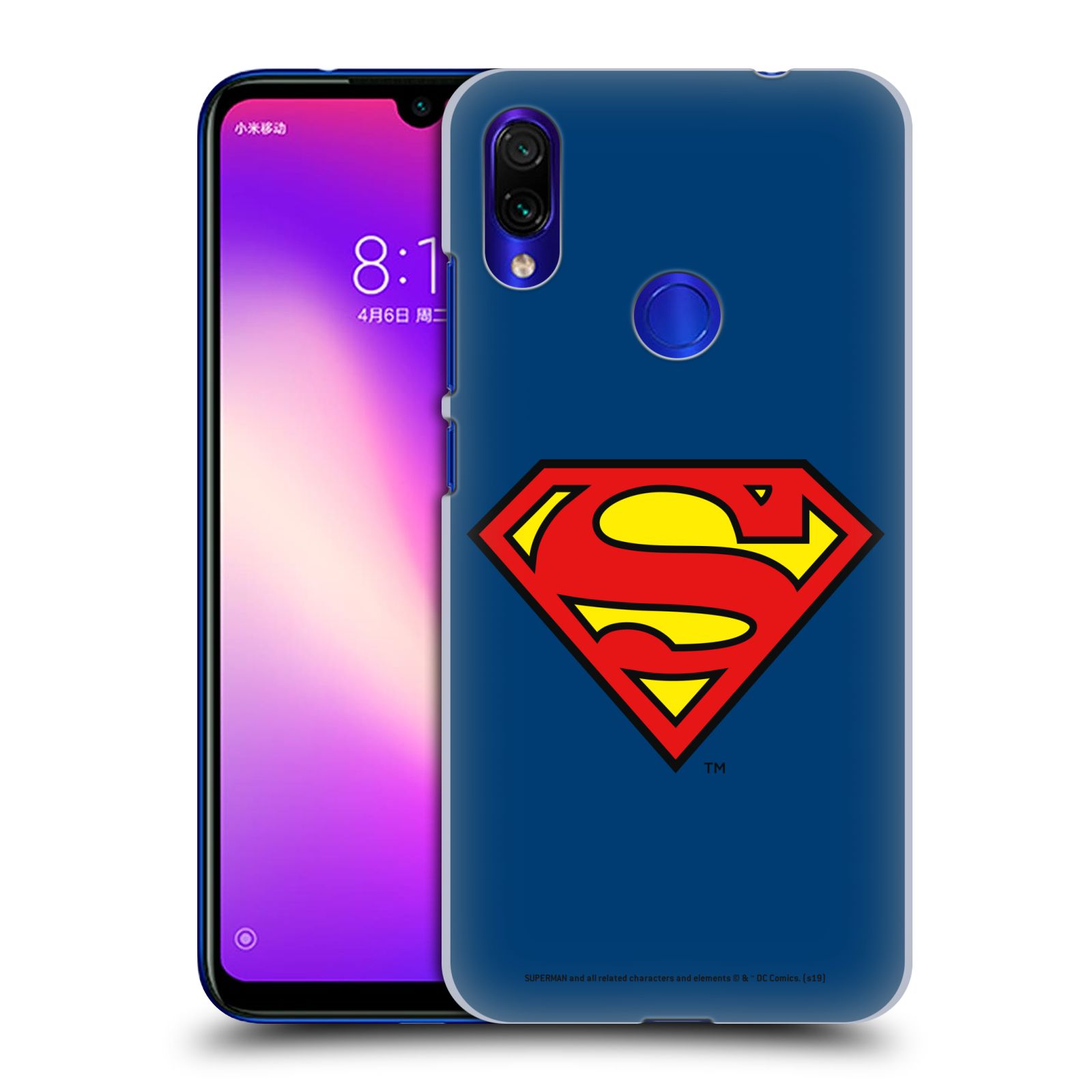 Pouzdro na mobil Xiaomi Redmi Note 7 - HEAD CASE - DC komix Superman