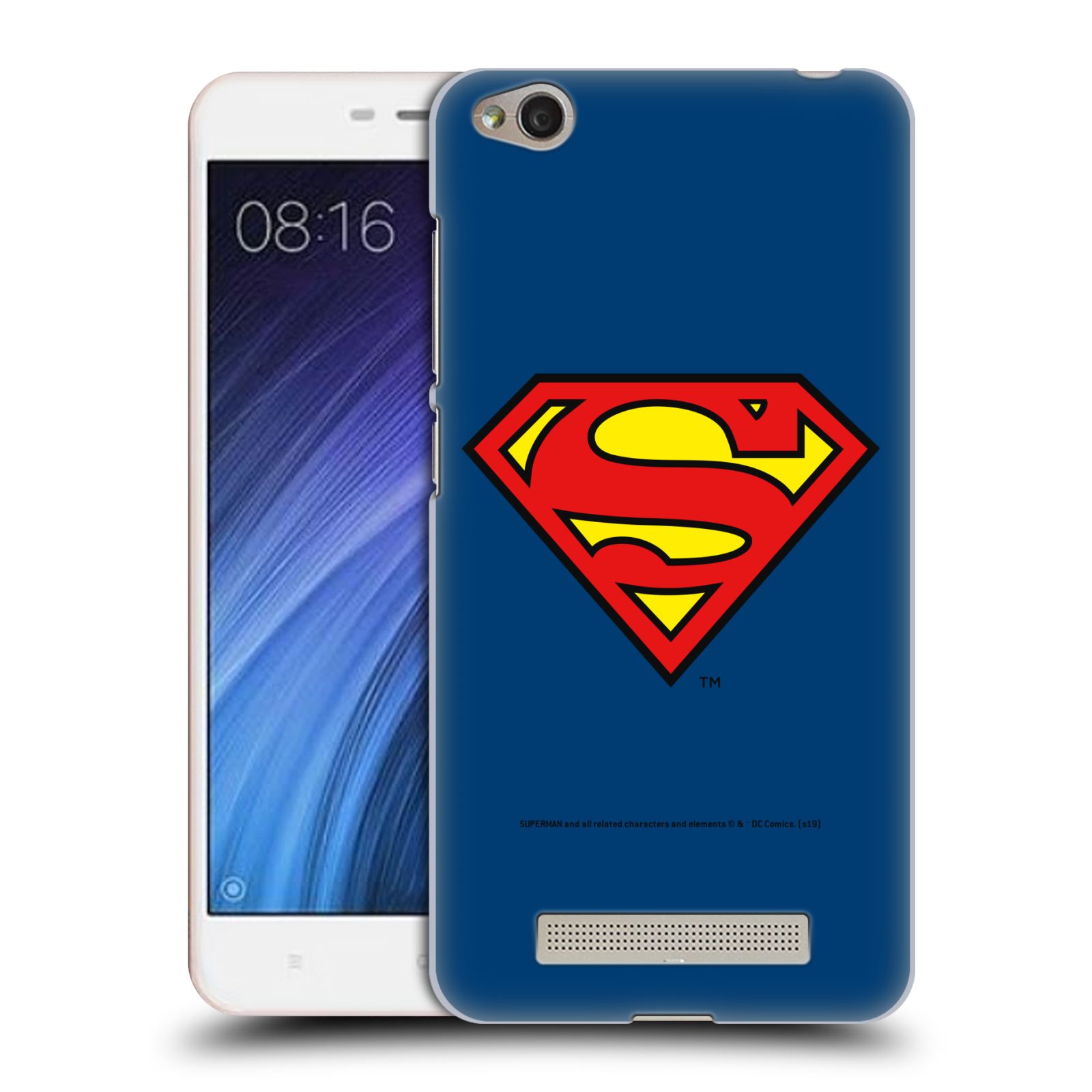 Pouzdro na mobil Xiaomi Redmi 4a - HEAD CASE - DC komix Superman
