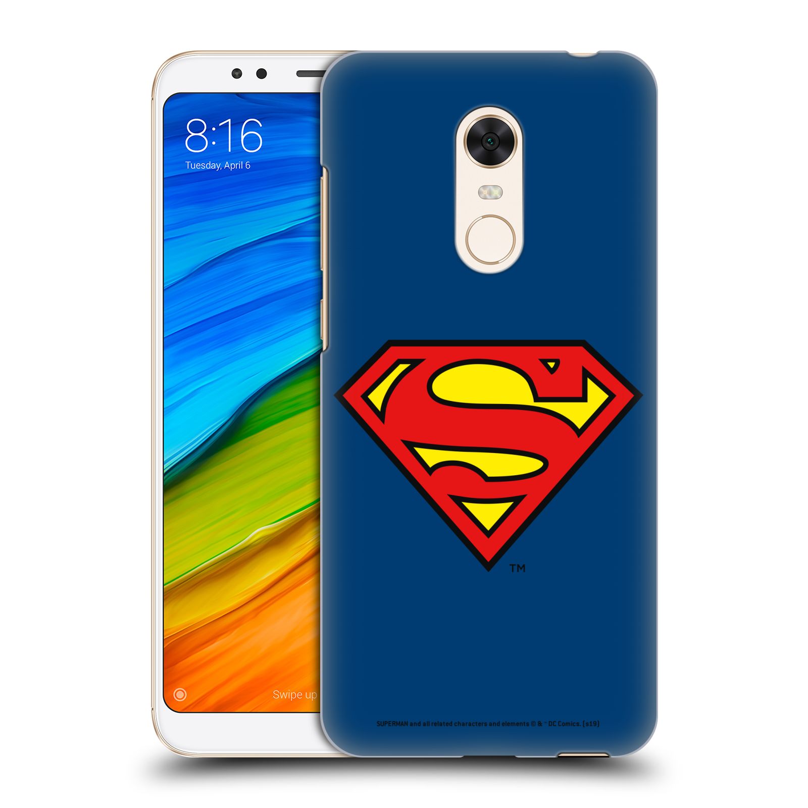 Pouzdro na mobil Xiaomi Redmi 5 PLUS (REDMI 5+) - HEAD CASE - DC komix Superman