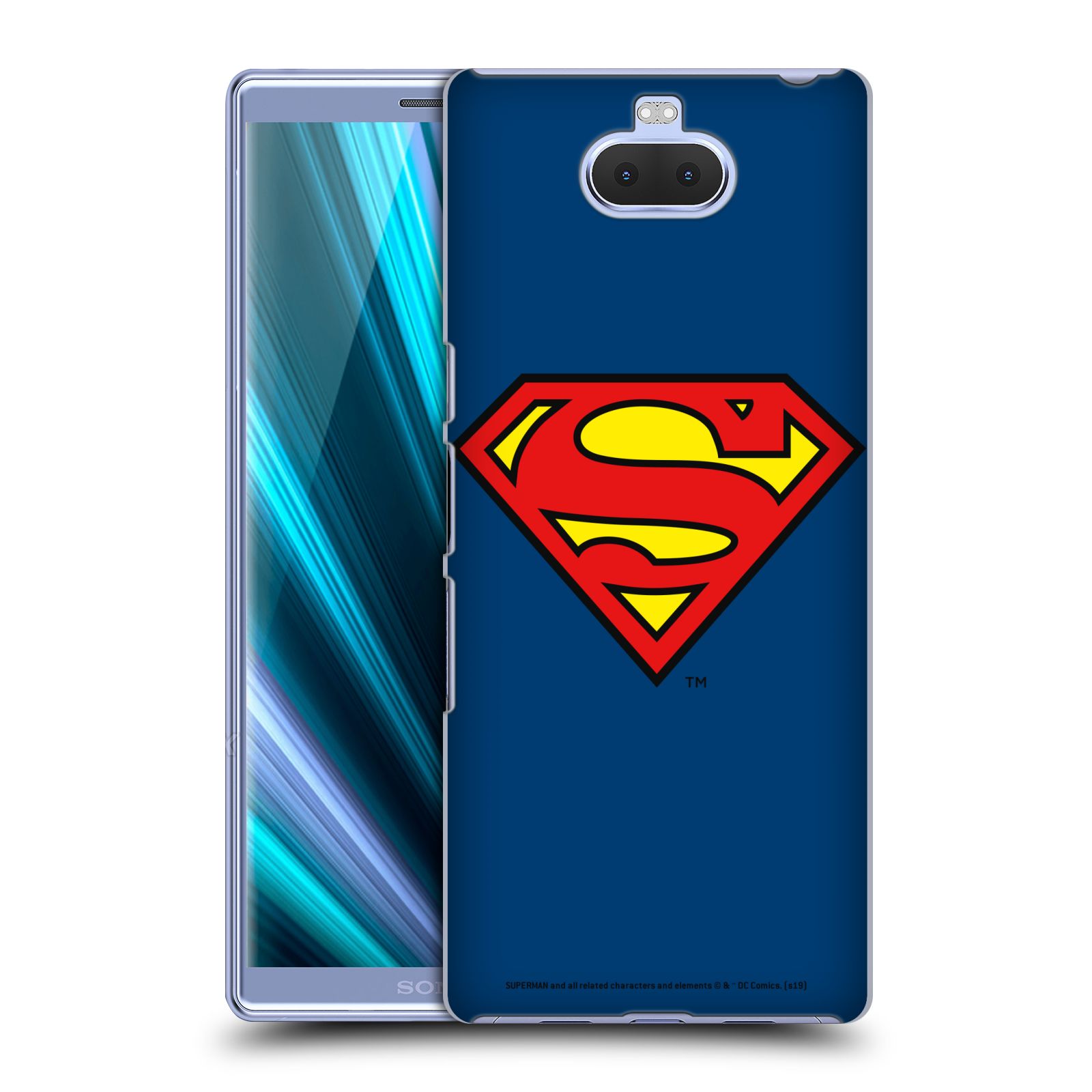 Pouzdro na mobil Sony Xperia 10 - HEAD CASE - DC komix Superman