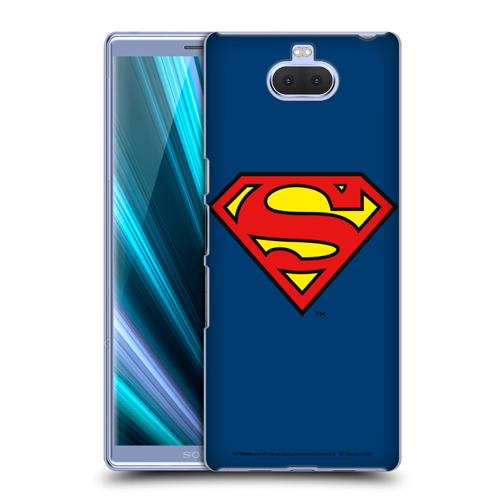 Pouzdro na mobil Sony Xperia 10 Plus - HEAD CASE - DC komix Superman