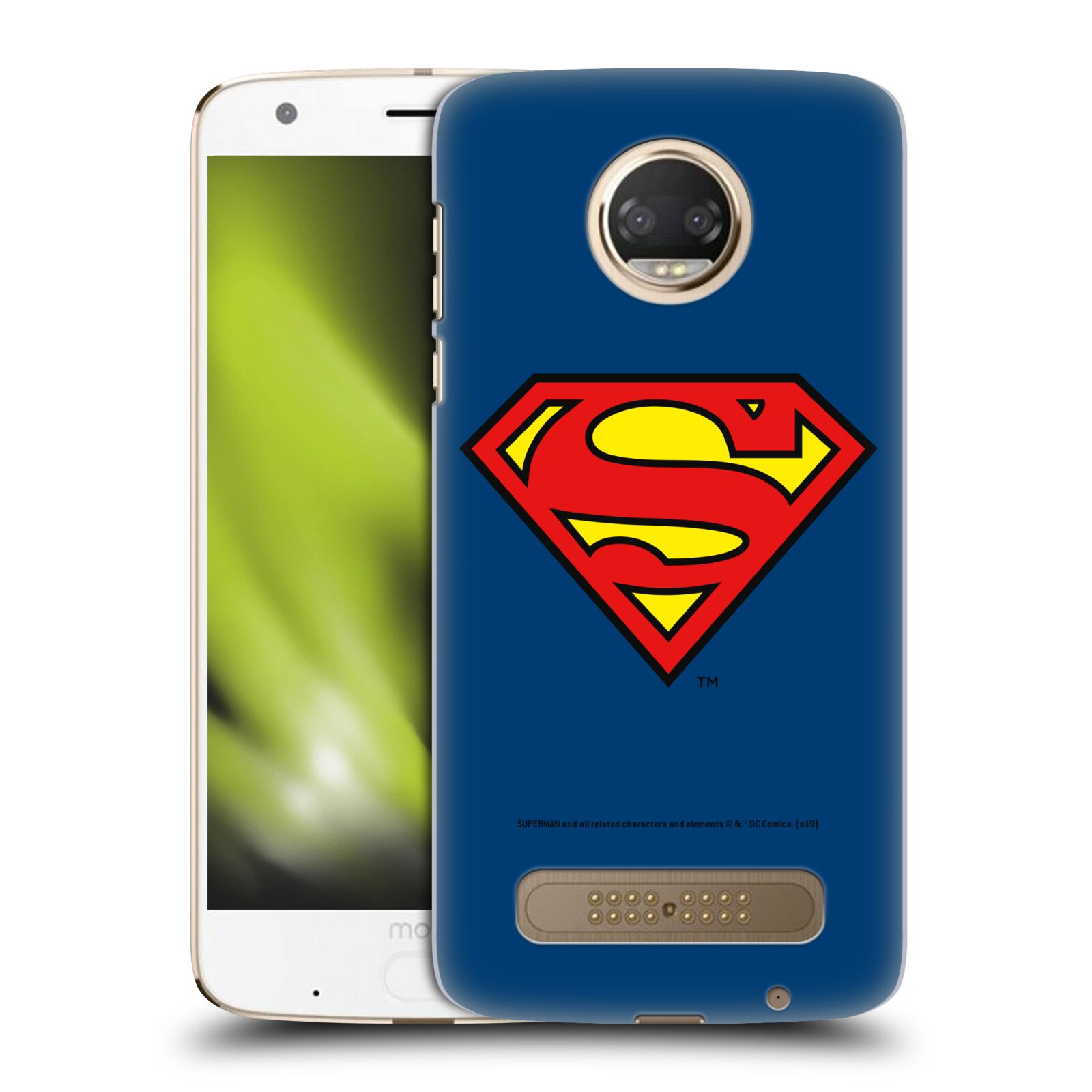 Pouzdro na mobil Motorola Moto Z2 PLAY - HEAD CASE - DC komix Superman